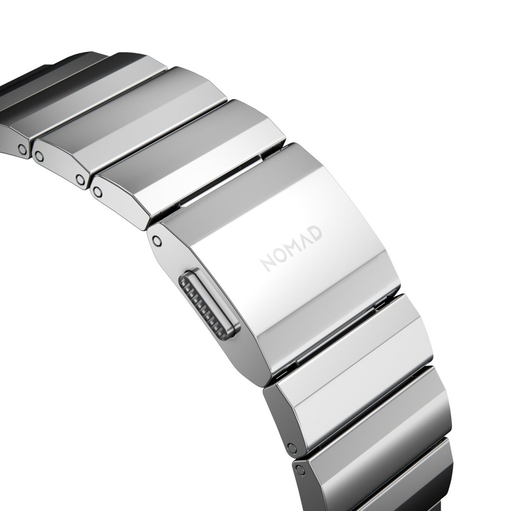 Nomad Steel Apple 40mm Watch Band Silver
