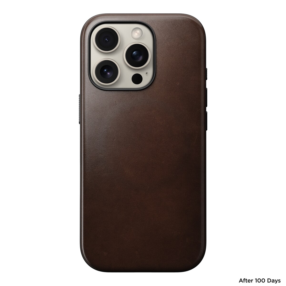 iPhone 16 Pro Modern Case Horween Leather MagSafe Rustic Brown