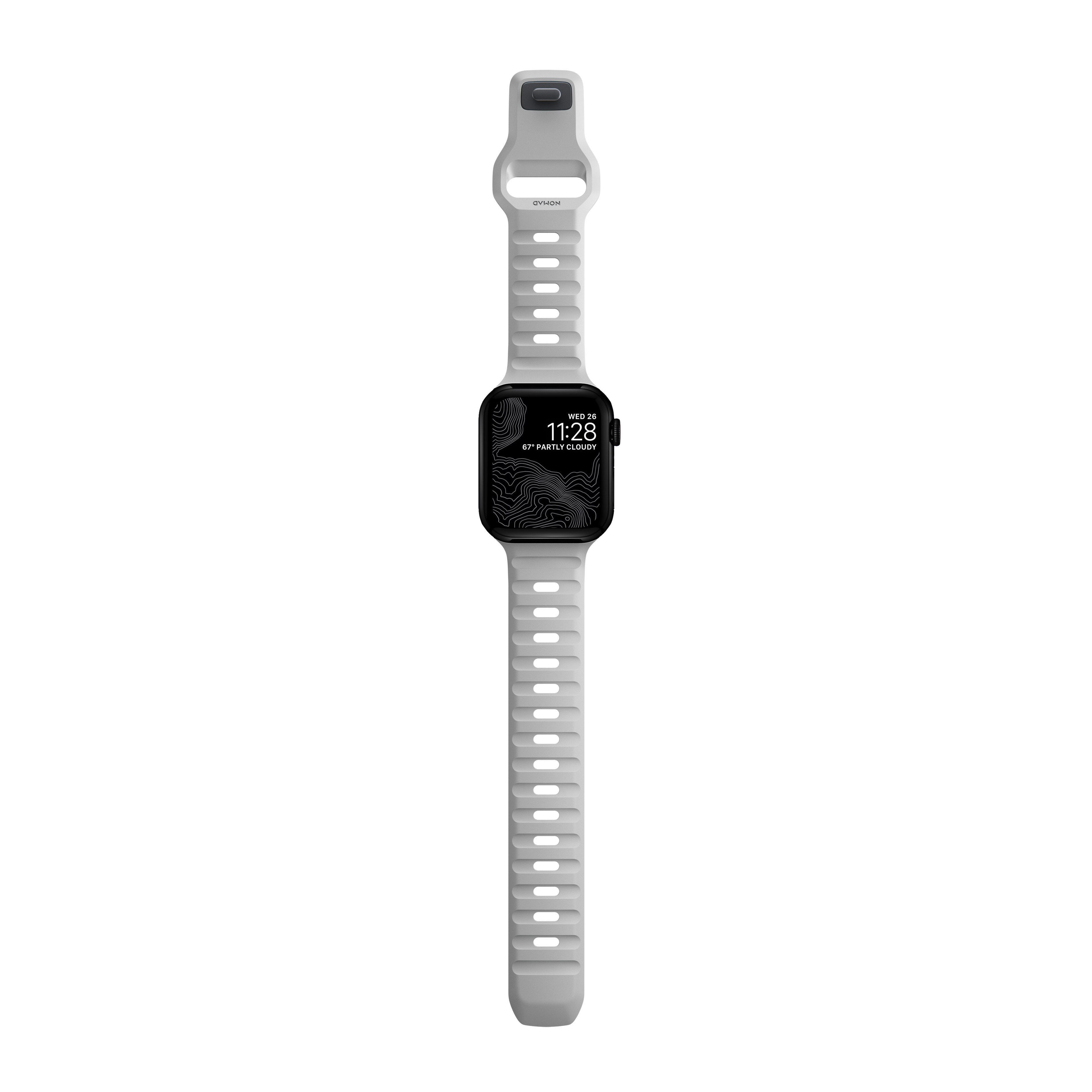 Apple Watch 41mm Series 9 Sport Band Lunar Grey
