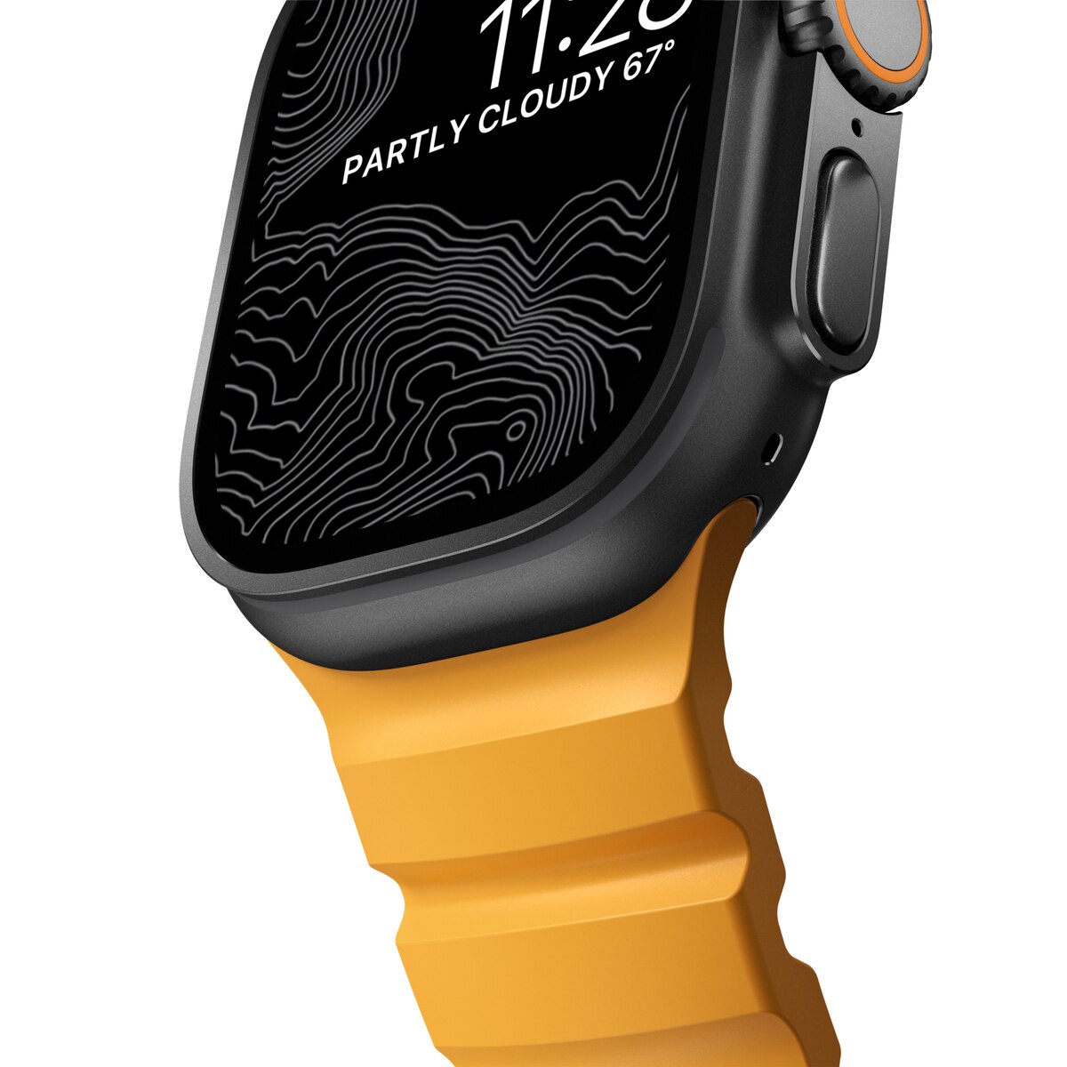 Apple Watch Series 7 45mm Rocky Point Band Sol (Black Hardware)