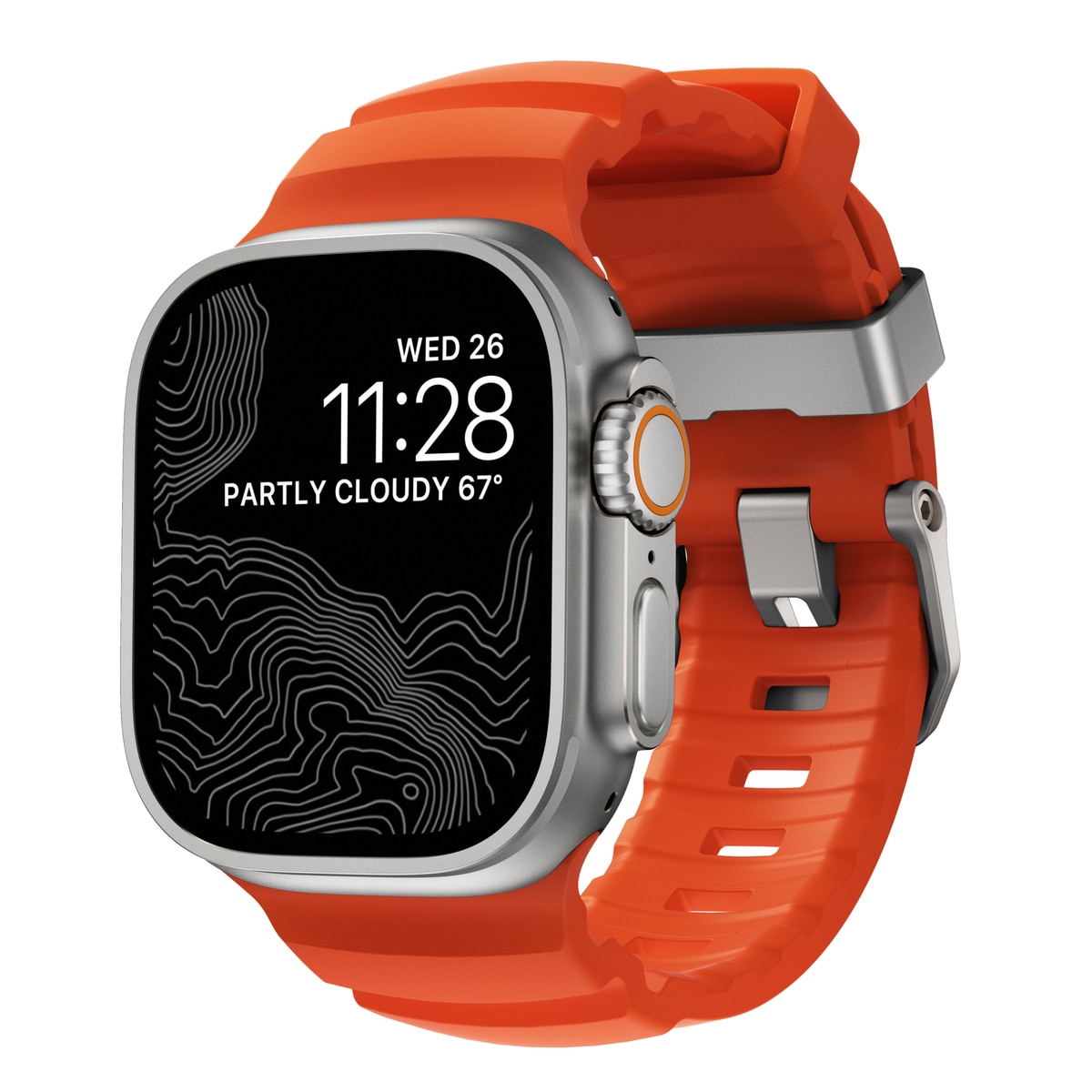 Apple Watch Series 4-6 44mm Rocky Point Band Magma (Natural Hardware) - Limited edition