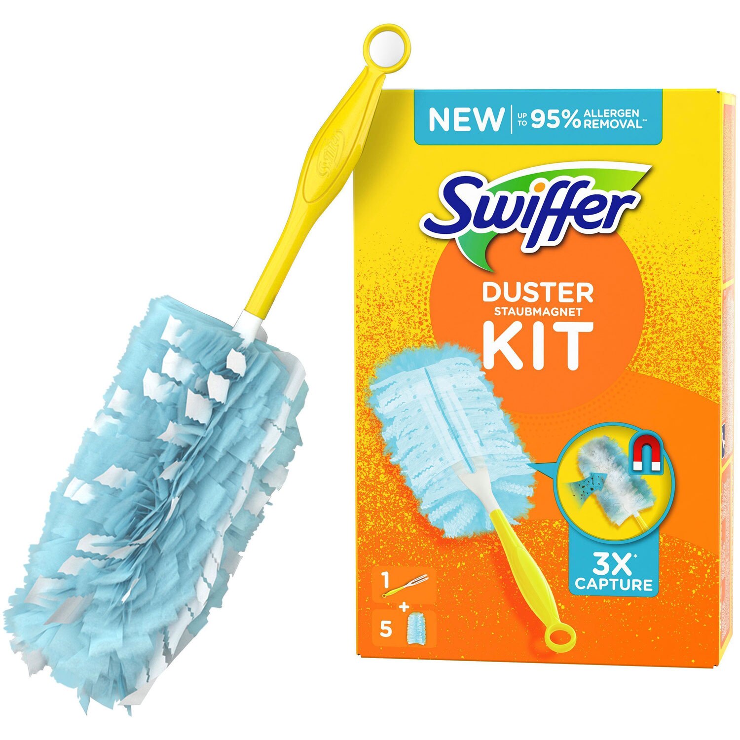 Duster Kit with 1 Handle + 5 Refills