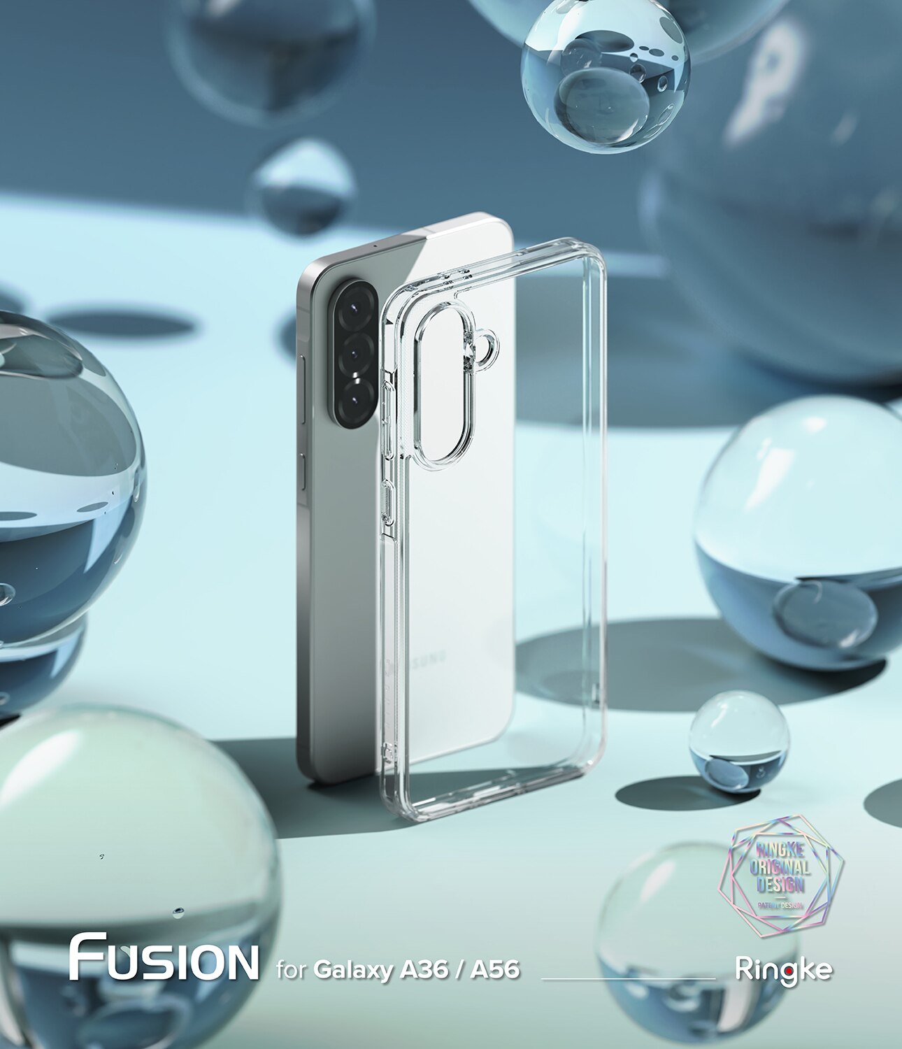 Samsung Galaxy A56 Fusion Case Clear