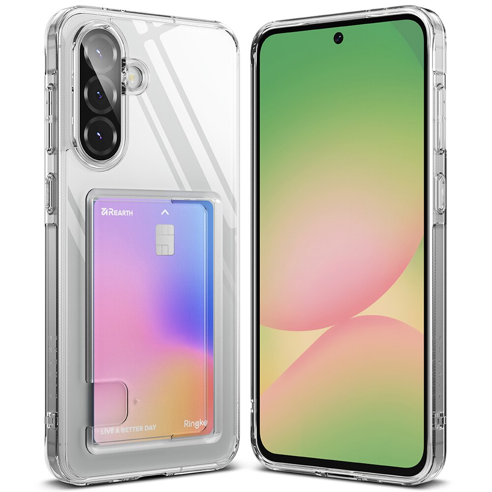 Samsung Galaxy A56 Fusion Card Case Transparent