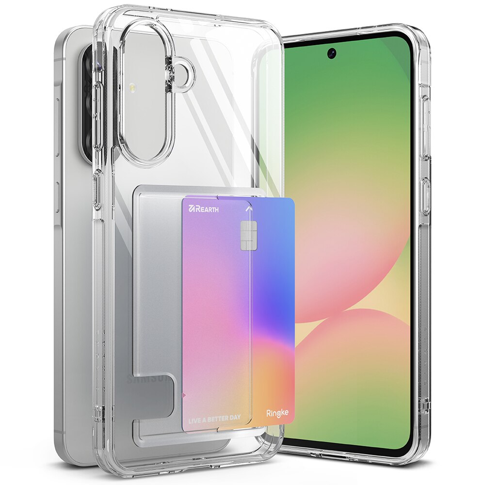 Samsung Galaxy A56 Fusion Card Case Transparent