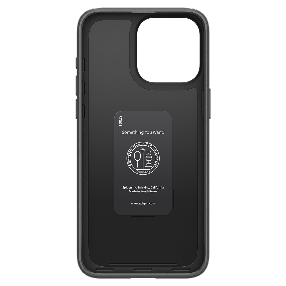 iPhone 15 Pro Case Thin Fit Black