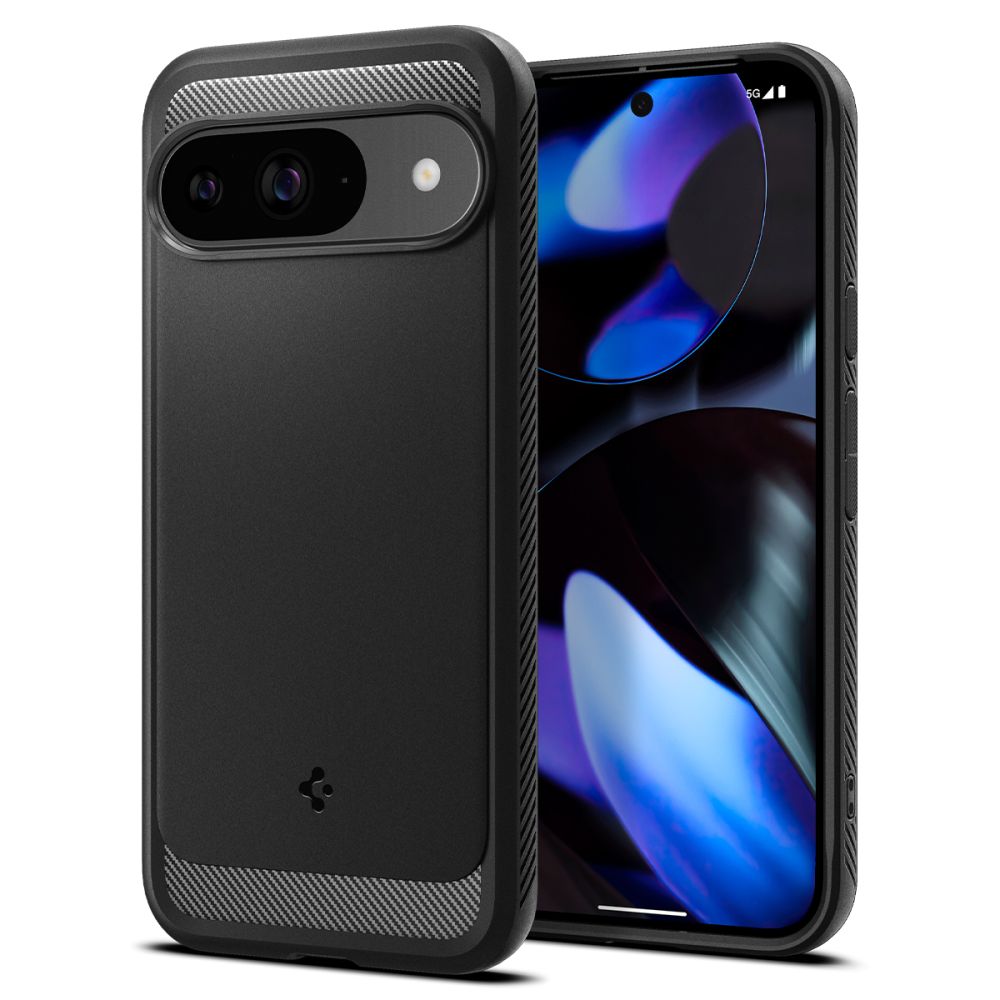 Google Pixel 9 Pro Case Rugged Armor Black