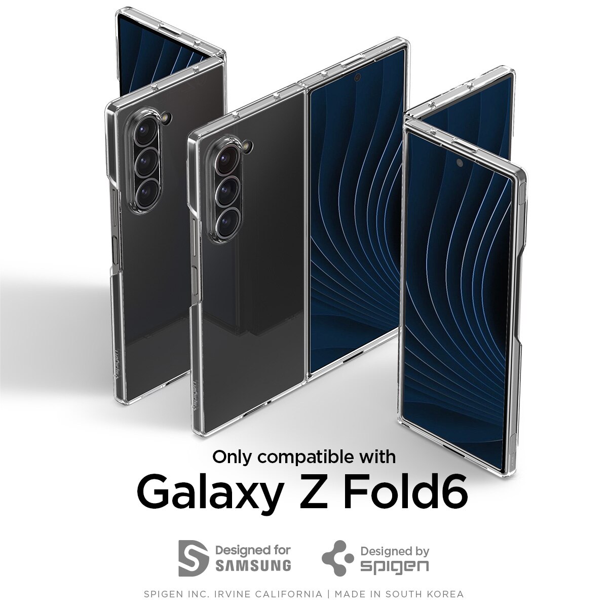 Samsung Galaxy Z Fold 6 Case AirSkin Crystal Clear