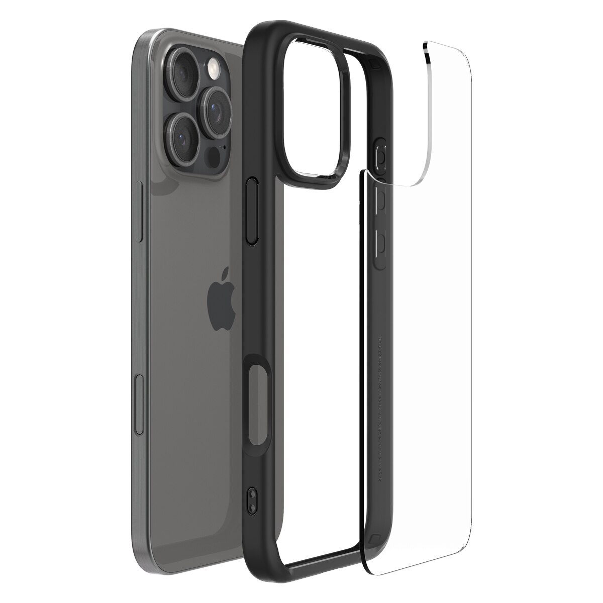 iPhone 16 Pro Case Ultra Hybrid Matte Black