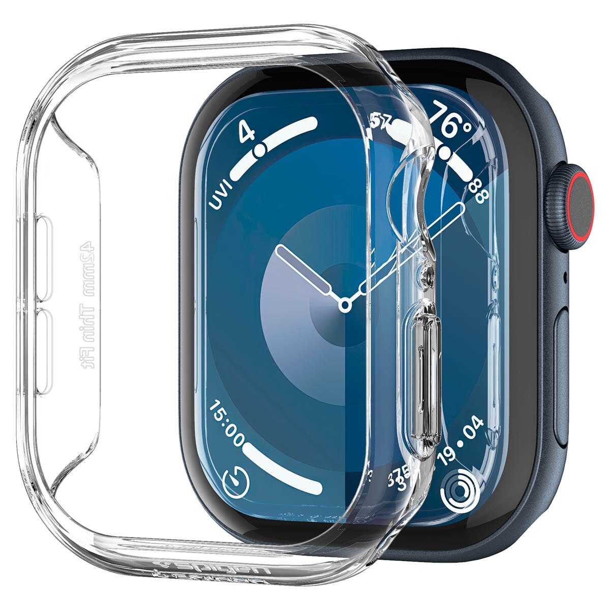 Apple Watch Series 10 42mm Case Thin Fit Crystal Clear