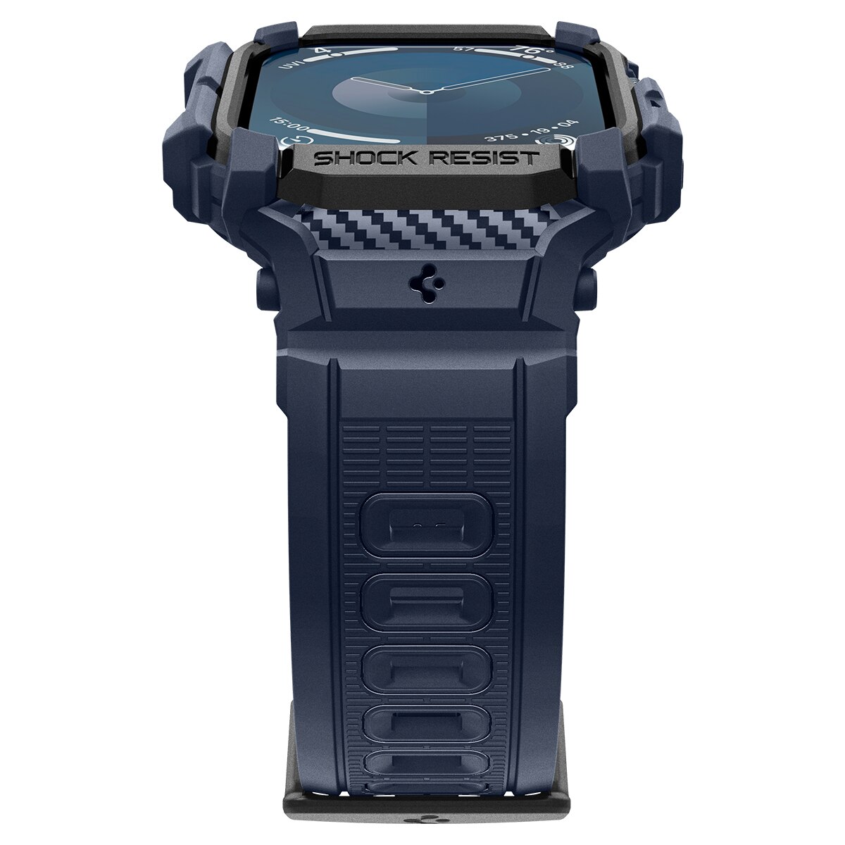 Apple Watch Series 10 46mm Case Rugged Armor Pro Navy Blue