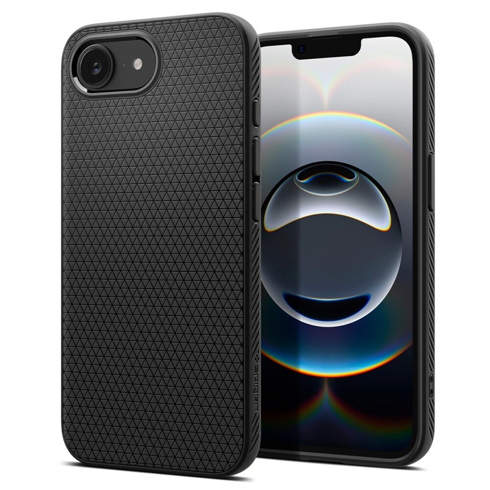 iPhone 16e Case Liquid Air Matte Black