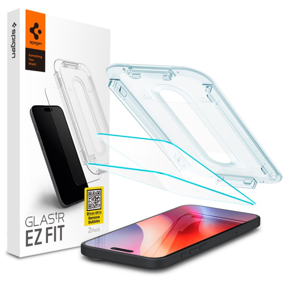 iPhone 16 Pro Screen Protector GLAS.tR EZ Fit (2-pack)