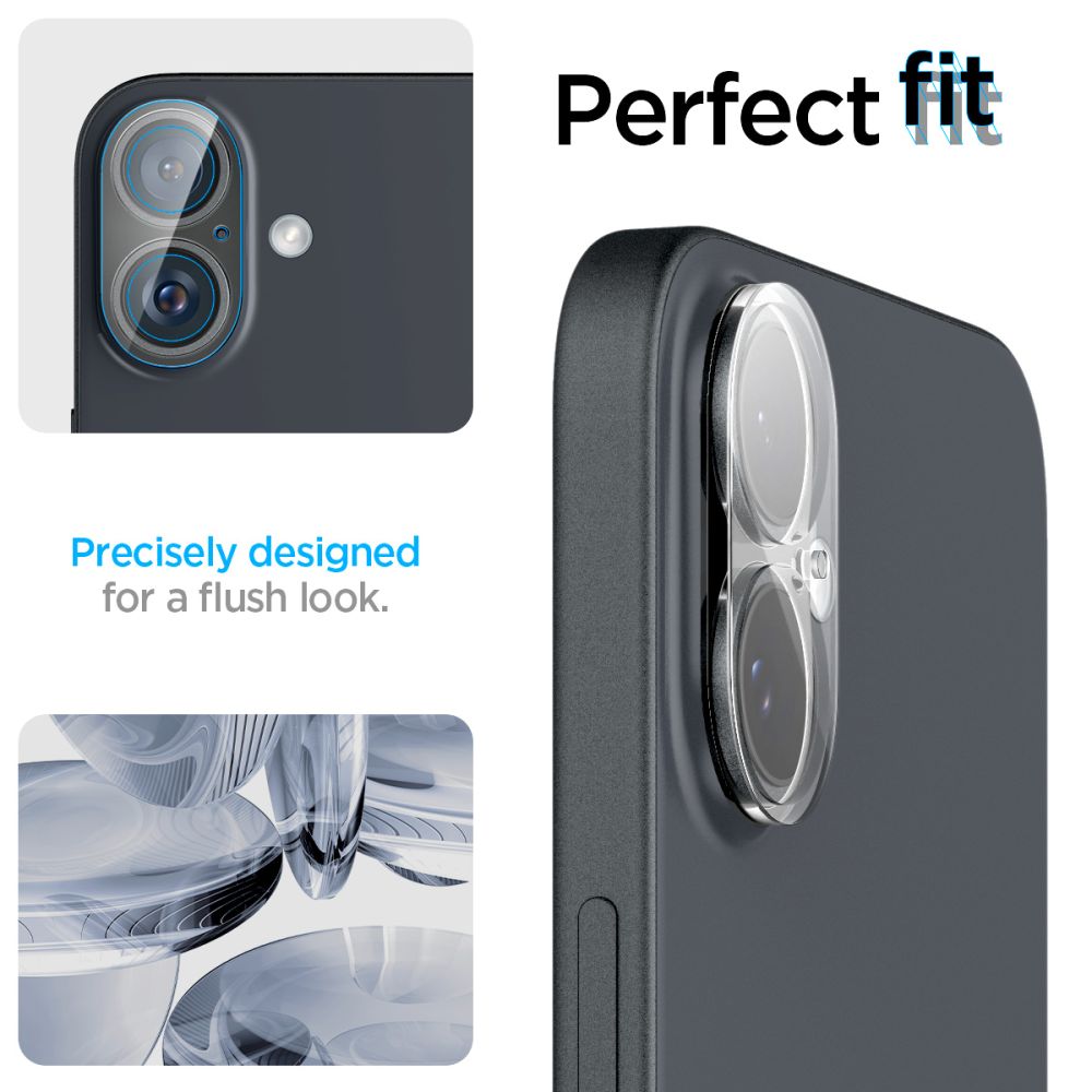 iPhone 16 Optik Lens Protector (2-pack) Clear