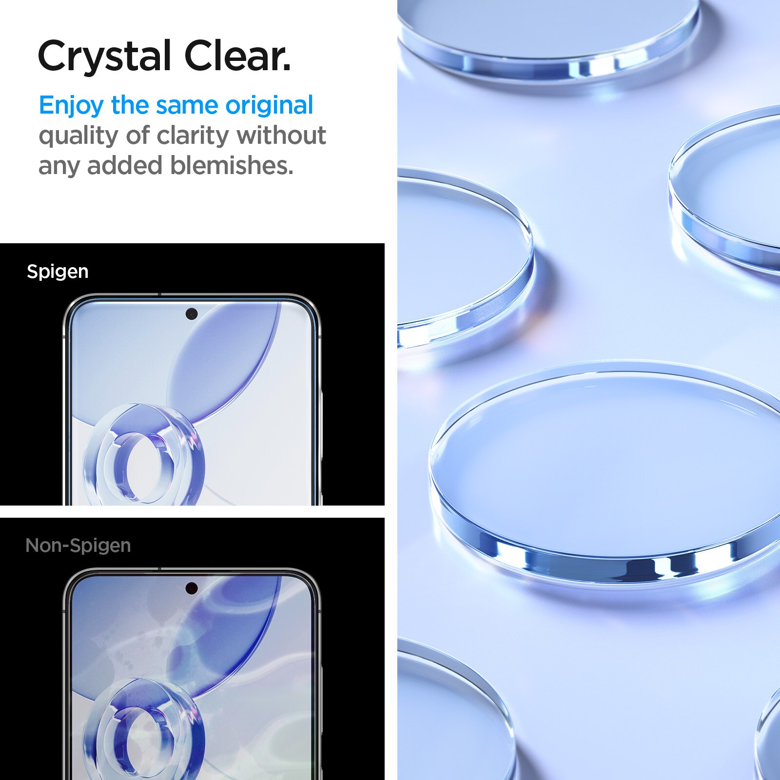 Samsung Galaxy A56 Screen Protector GLAS.tR EZ Fit (2-pack)