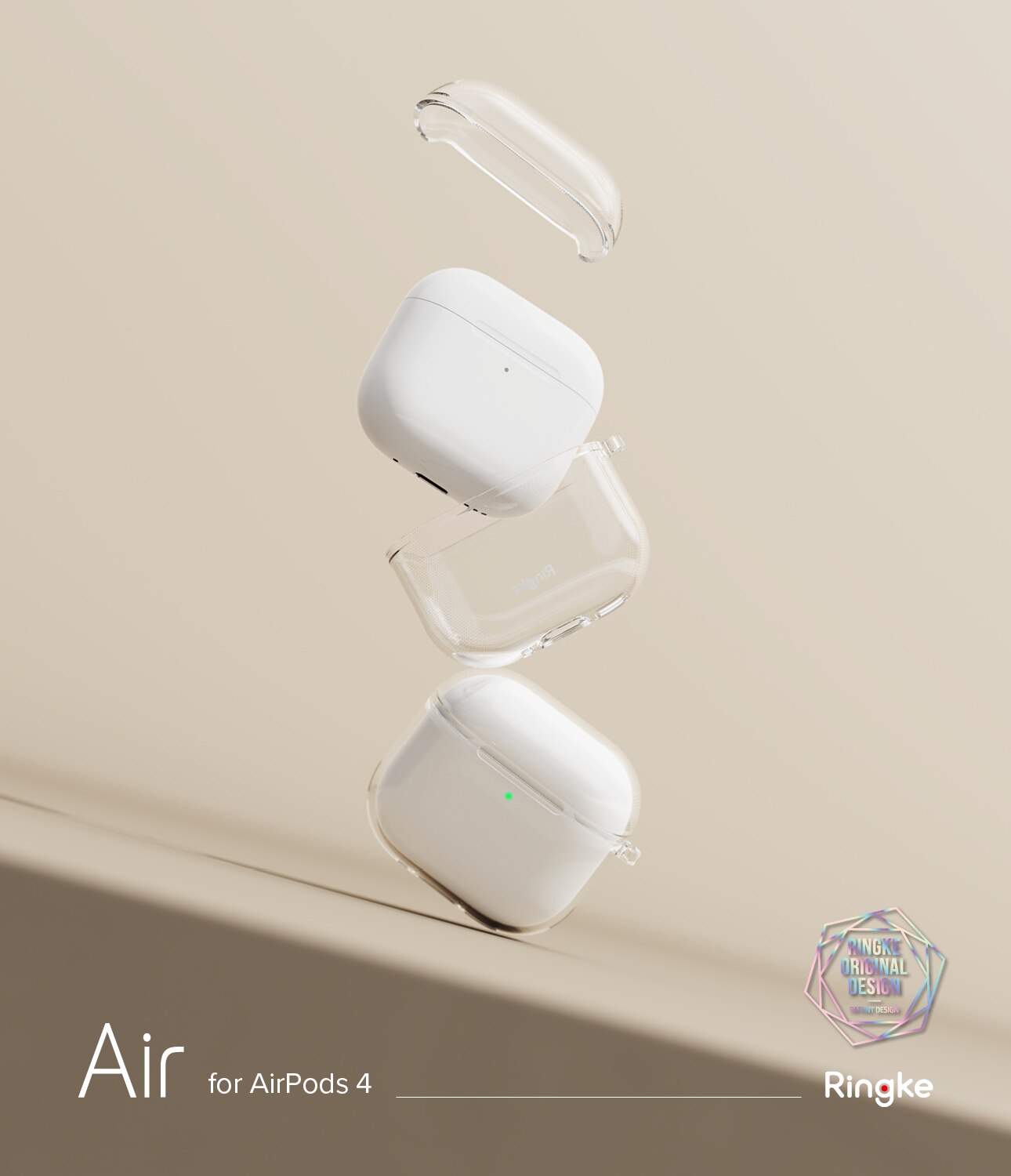 Apple AirPods 4 Air Case Clear