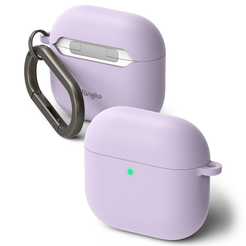 Apple AirPods 4 Silicone Case Light Purple