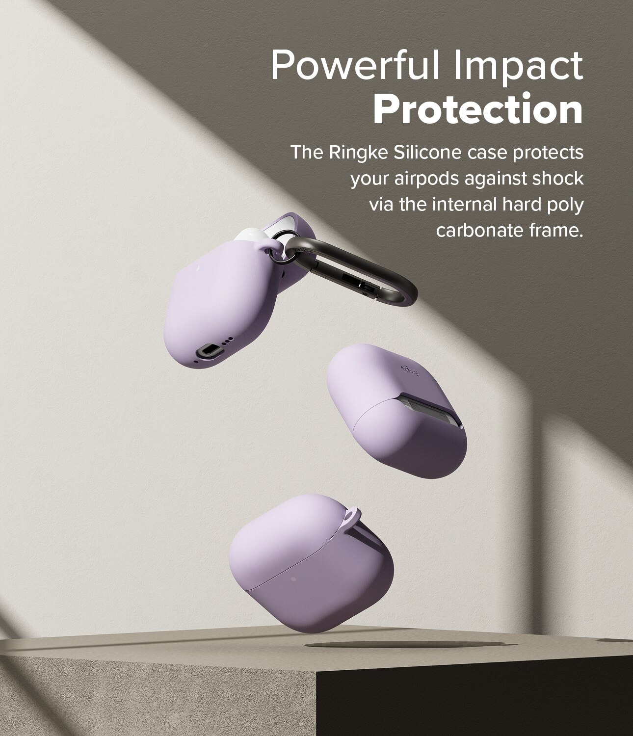 Apple AirPods 4 Silicone Case Light Purple