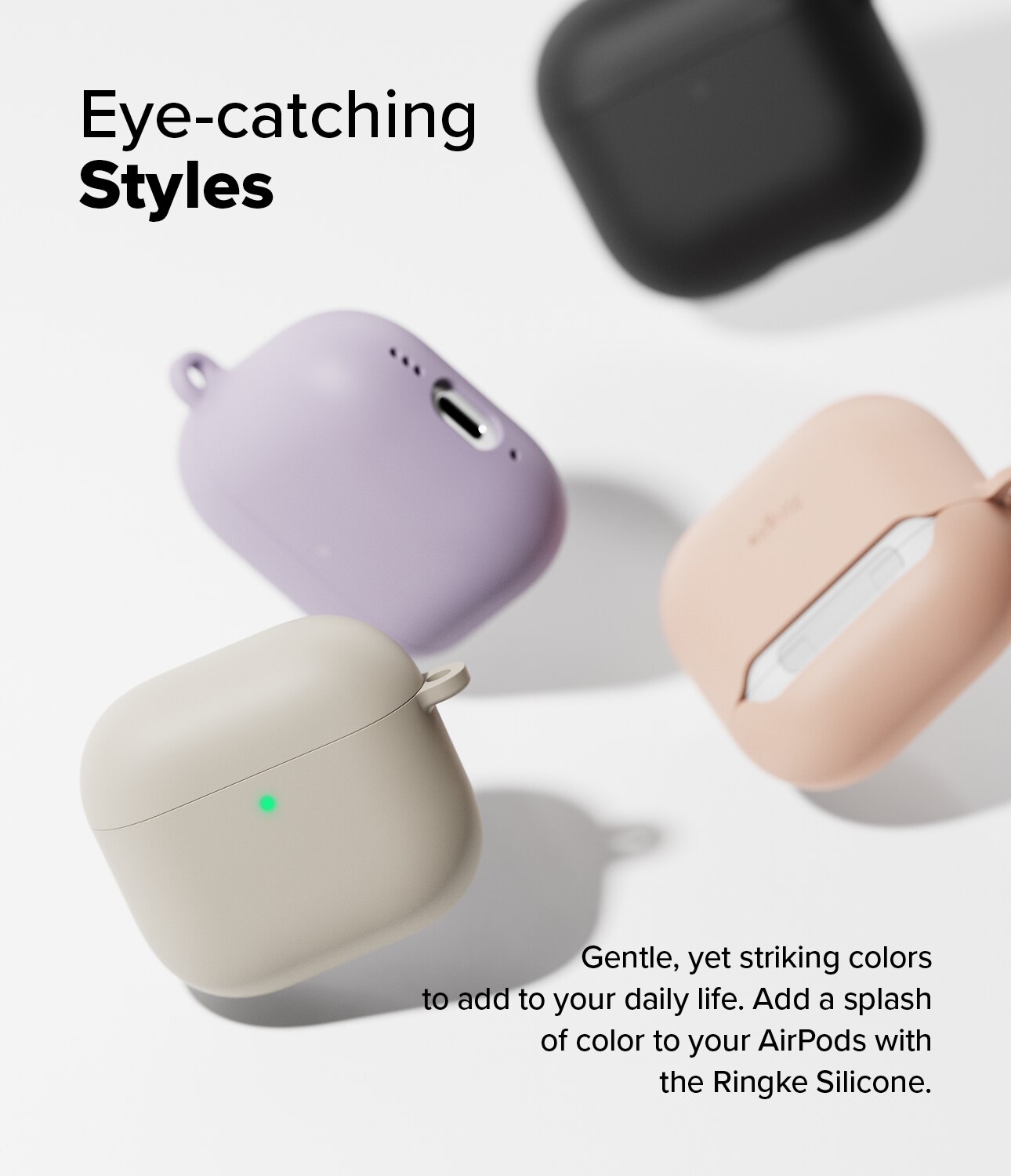 Apple AirPods 4 Silicone Case Stone