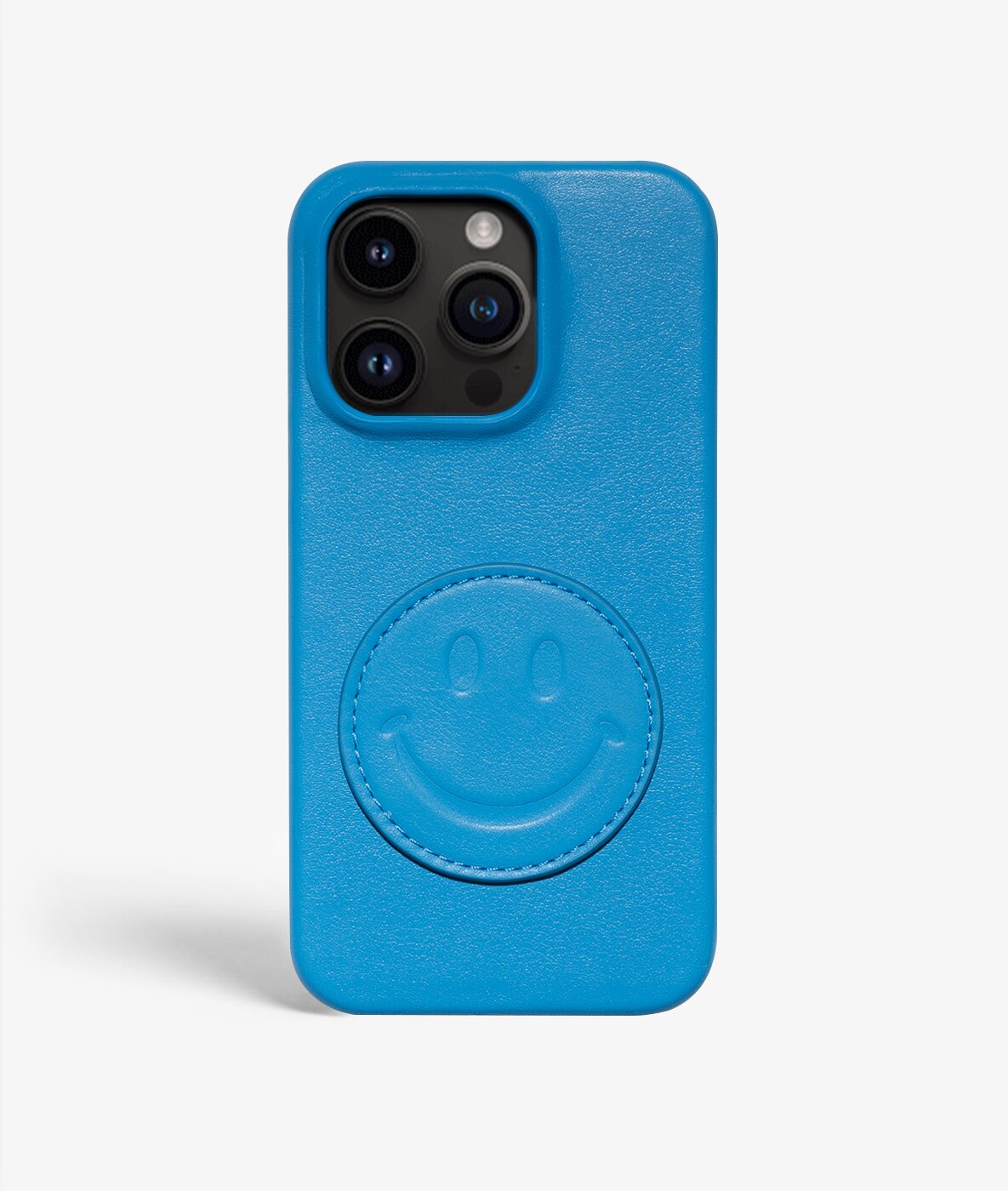 iPhone 14 Pro Max Case Smiley Blue