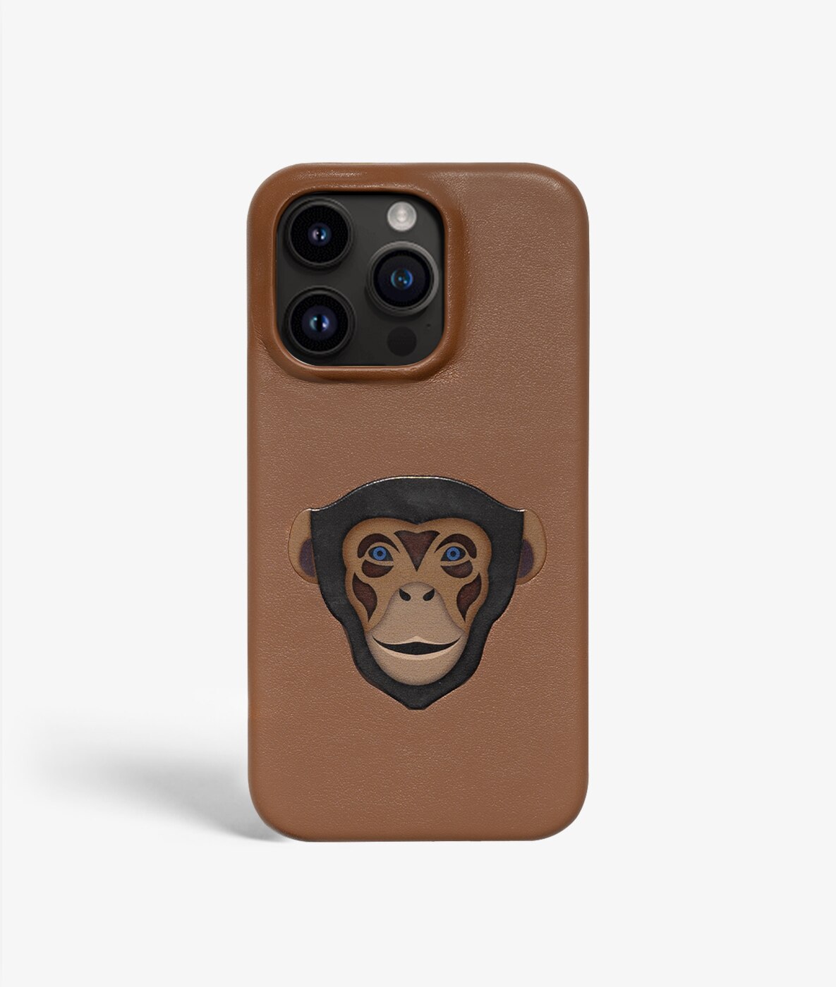 iPhone 14 Pro Case Monkey Brown