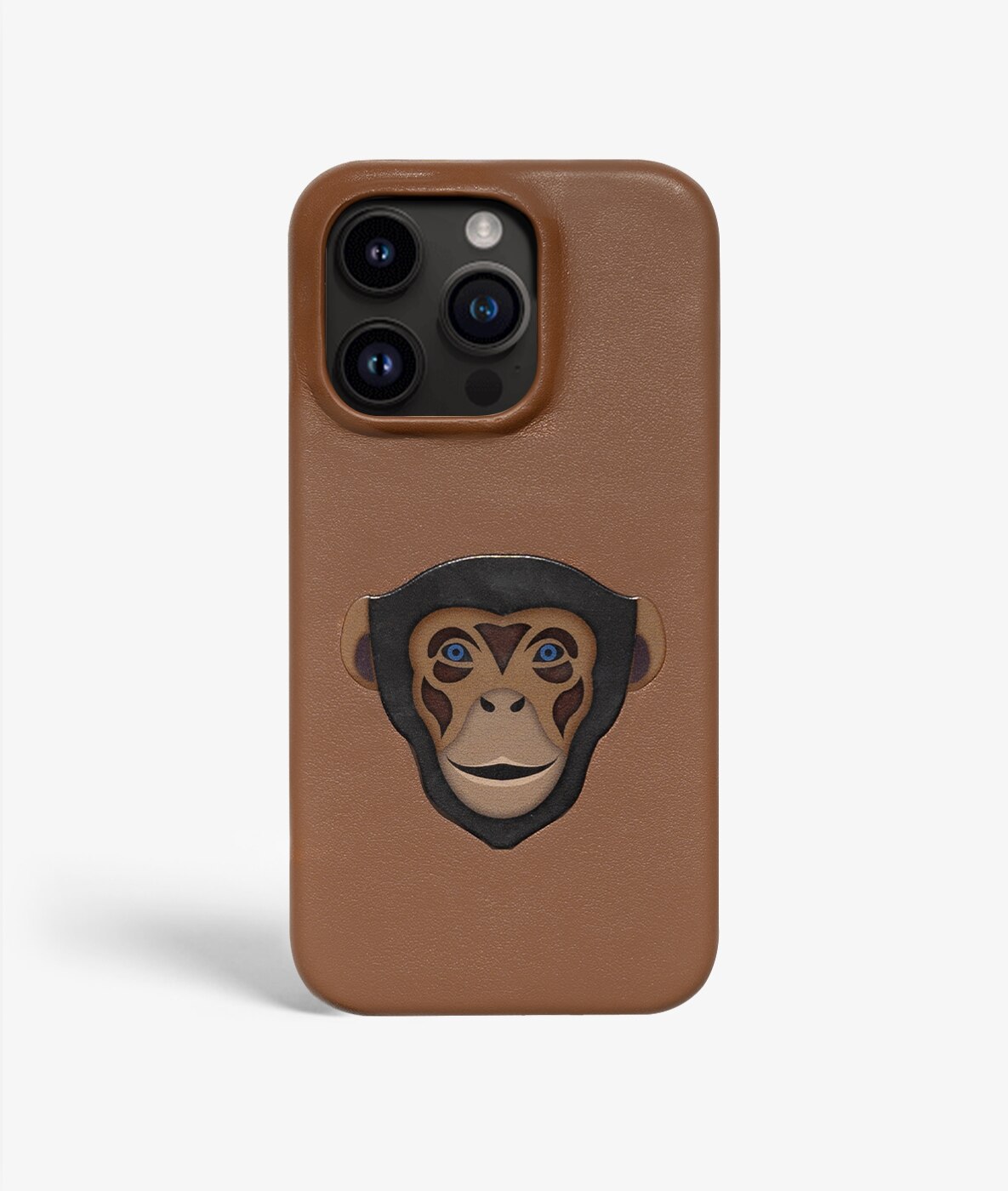 iPhone 14 Pro Max Case Monkey Brown