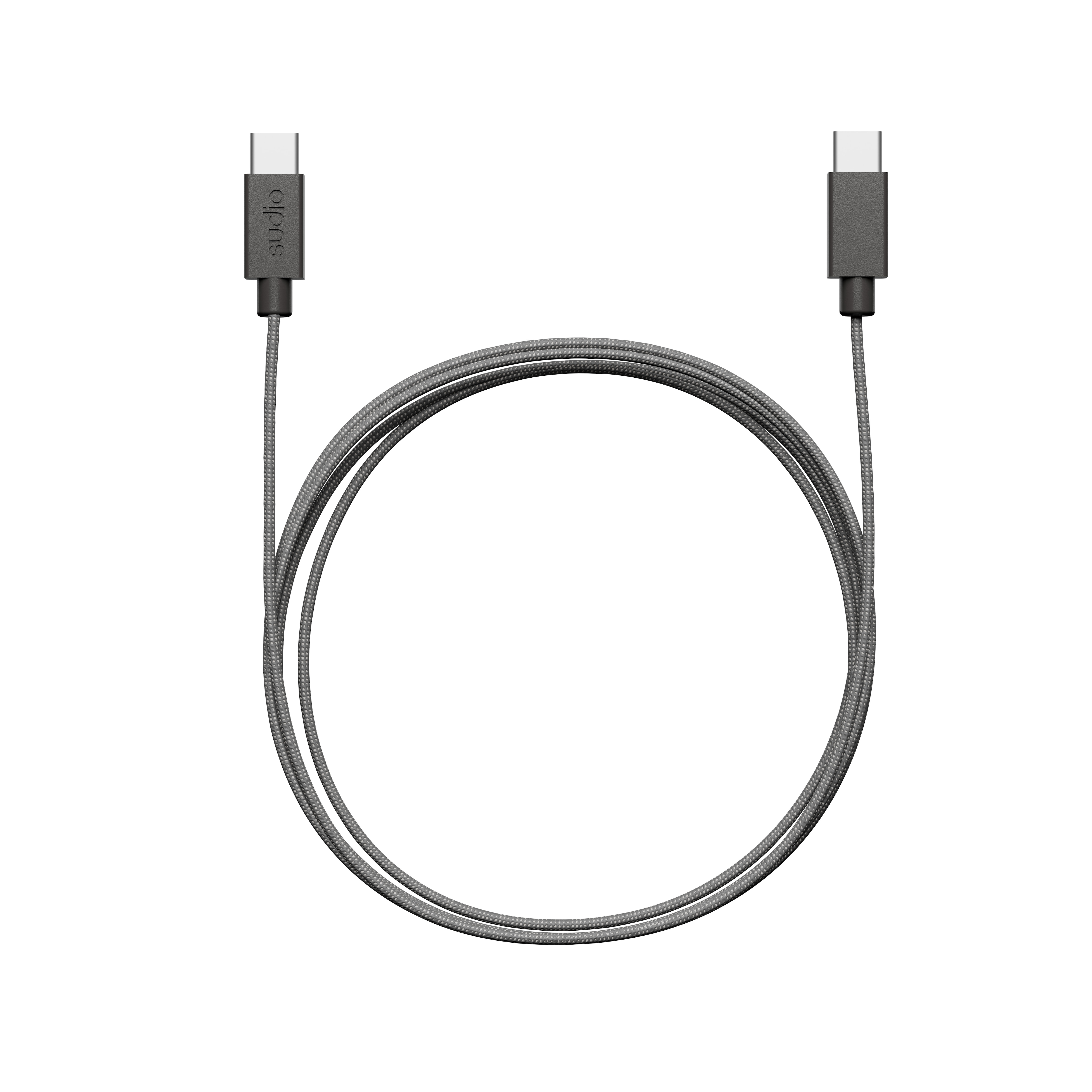 C1-C Charging Cable USB-C to USB-C 1.8 m Black