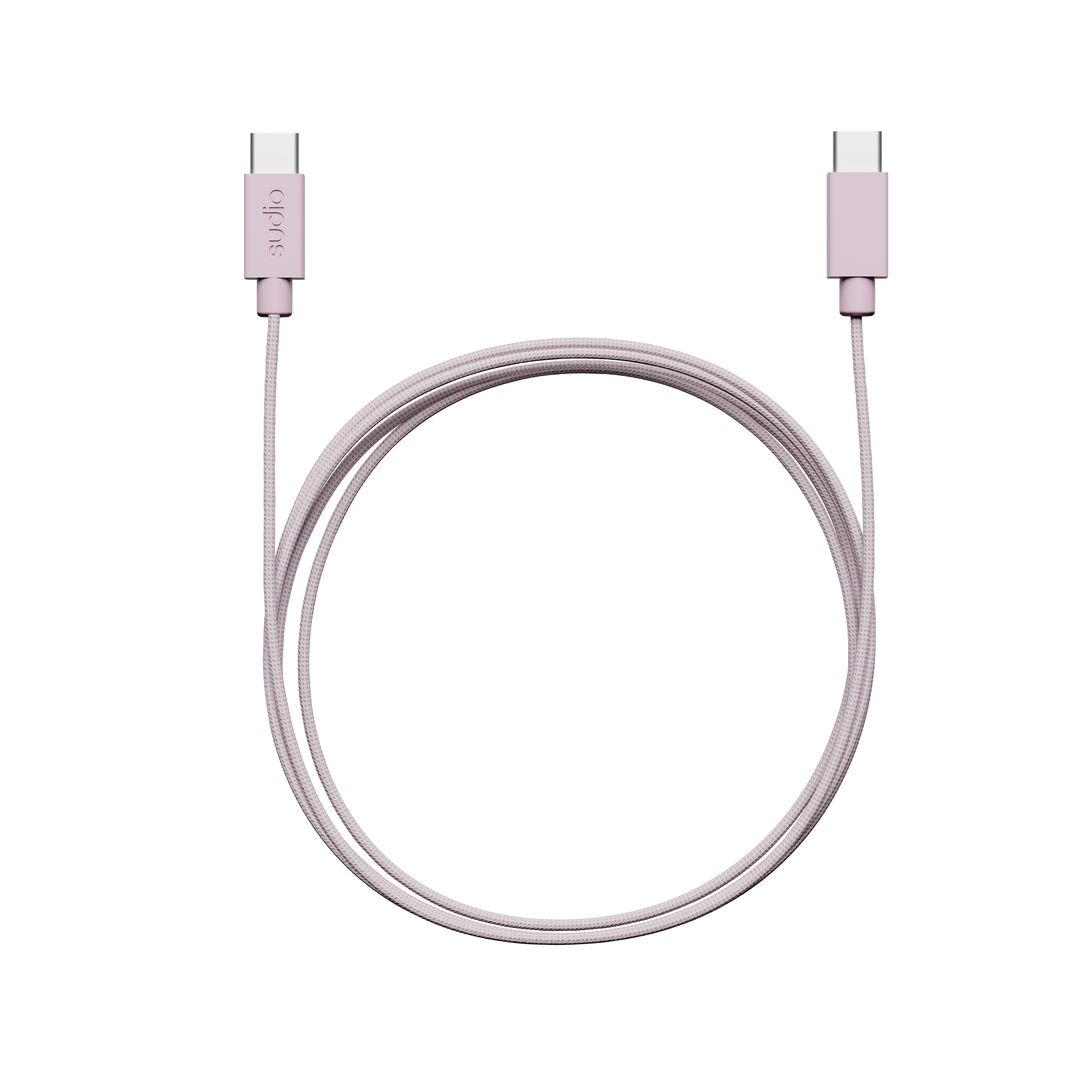 C1-C Charging Cable USB-C to USB-C 1.8 m Pink