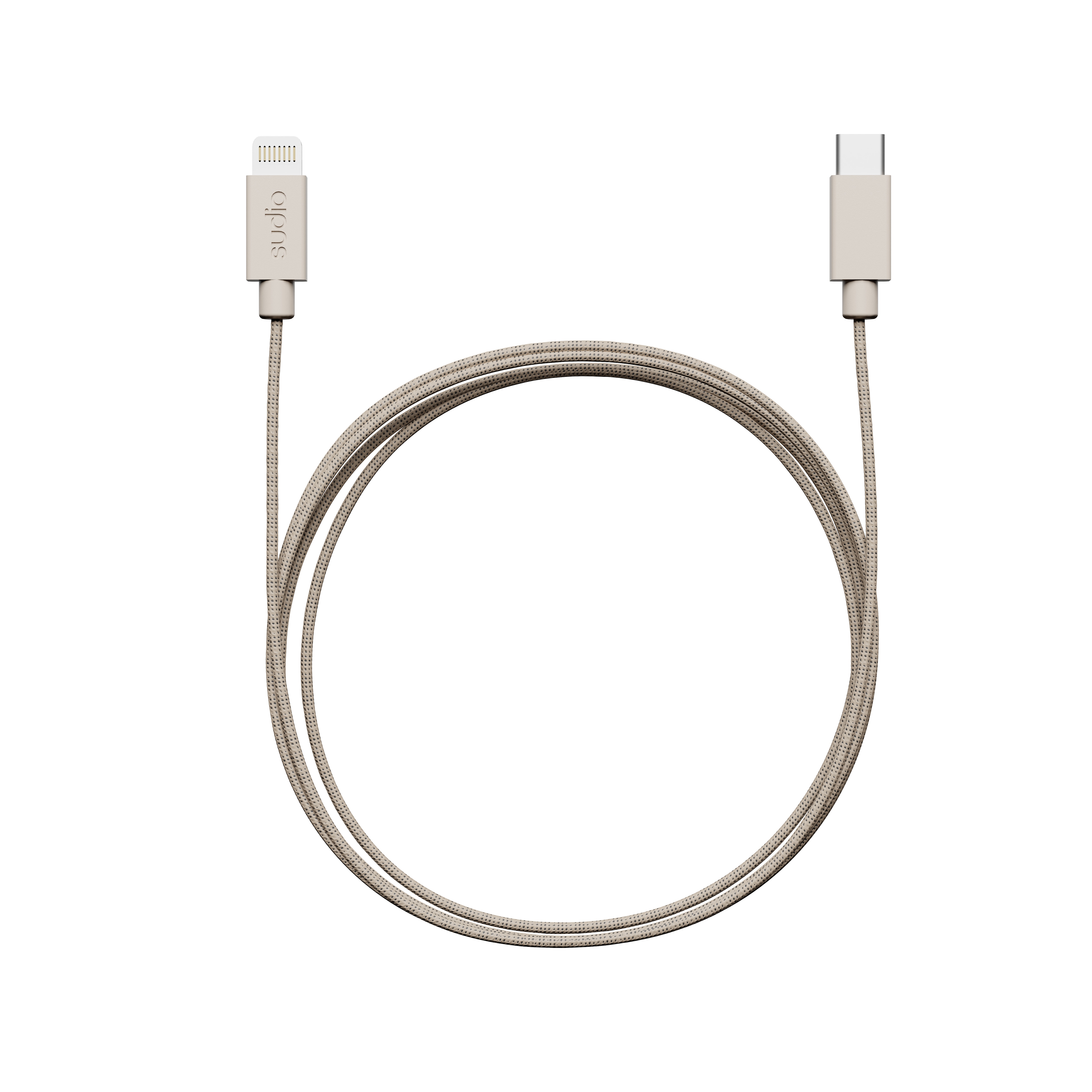 C1-L Charging Cable USB-C to Lightning 1.8 m Sand