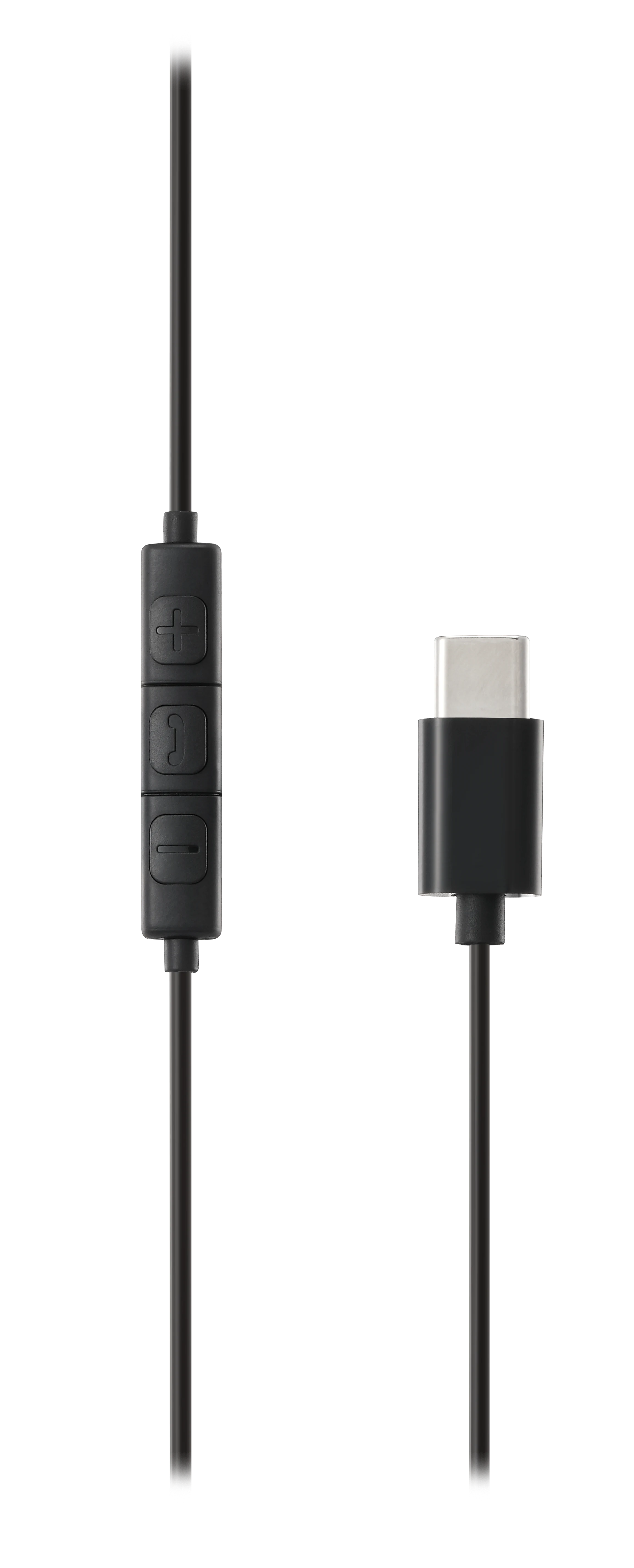 Semi-in-ear earphones USB-C Black