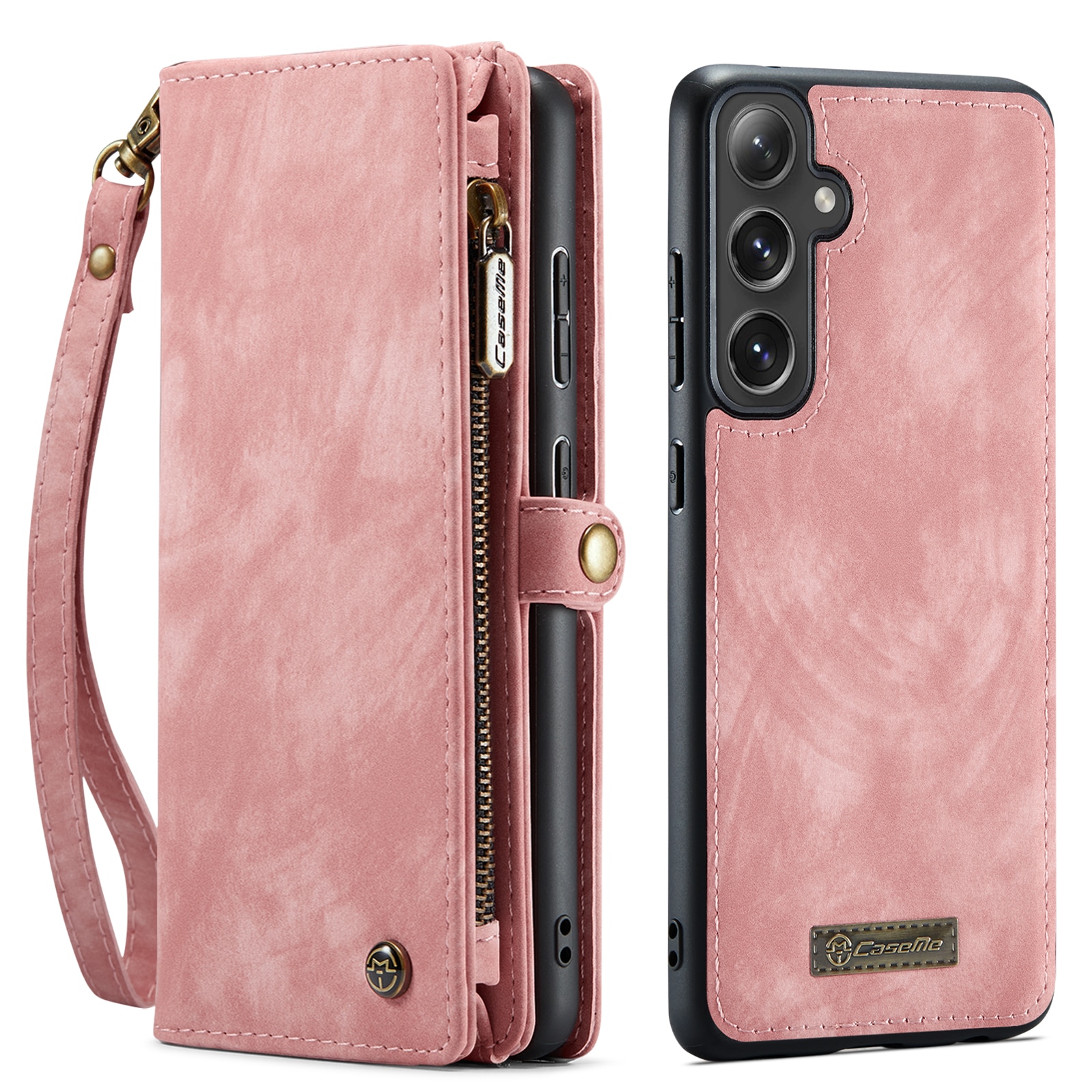 Samsung Galaxy S24 FE Multi-slot Wallet Case Pink