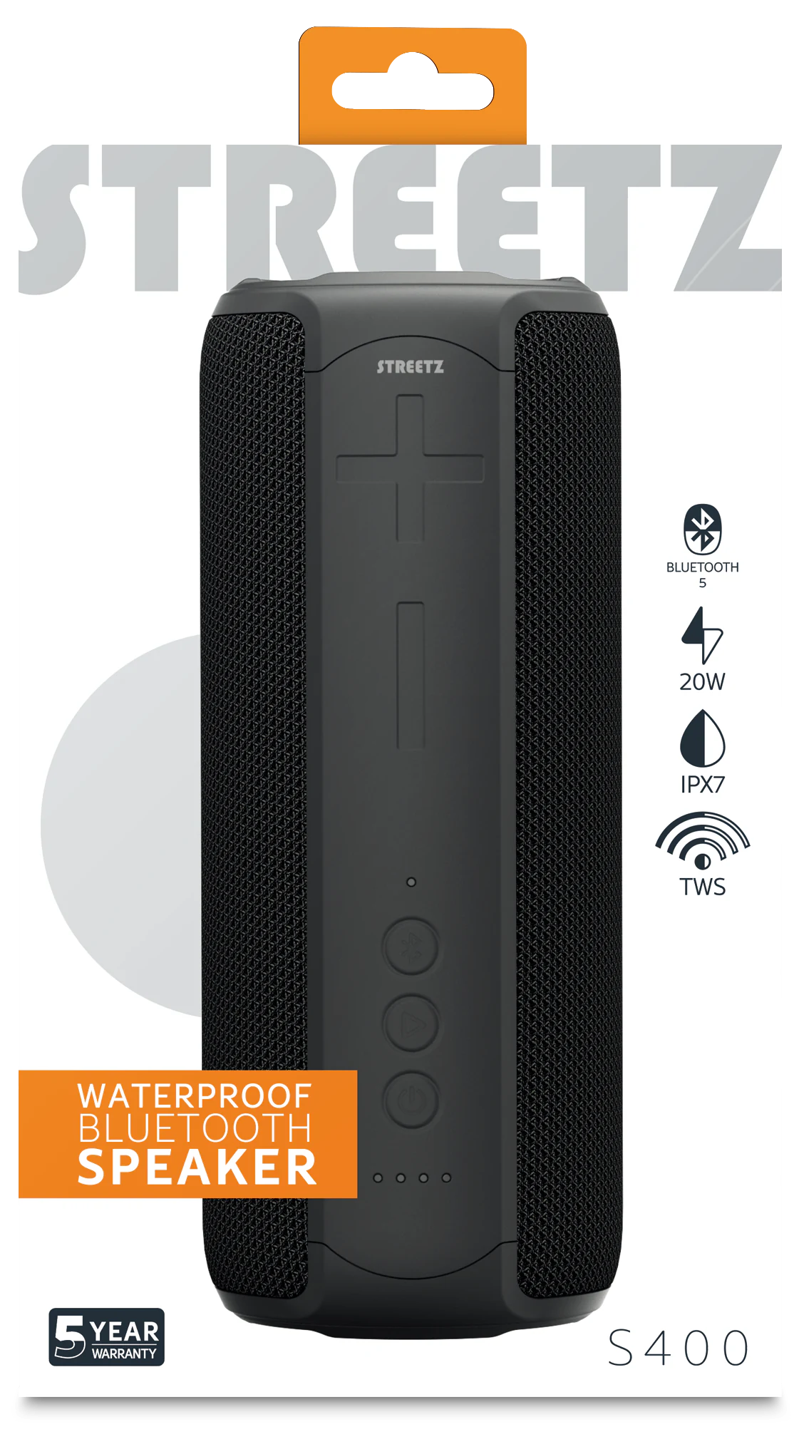 Waterproof Bluetooth Speaker Black