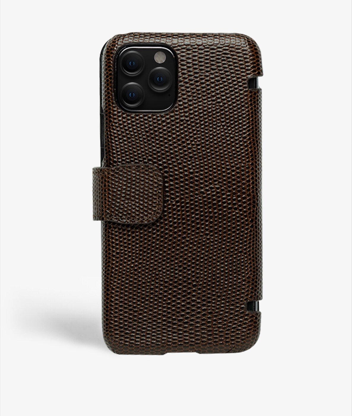 iPhone 11 Pro Card Case Lizard Brown