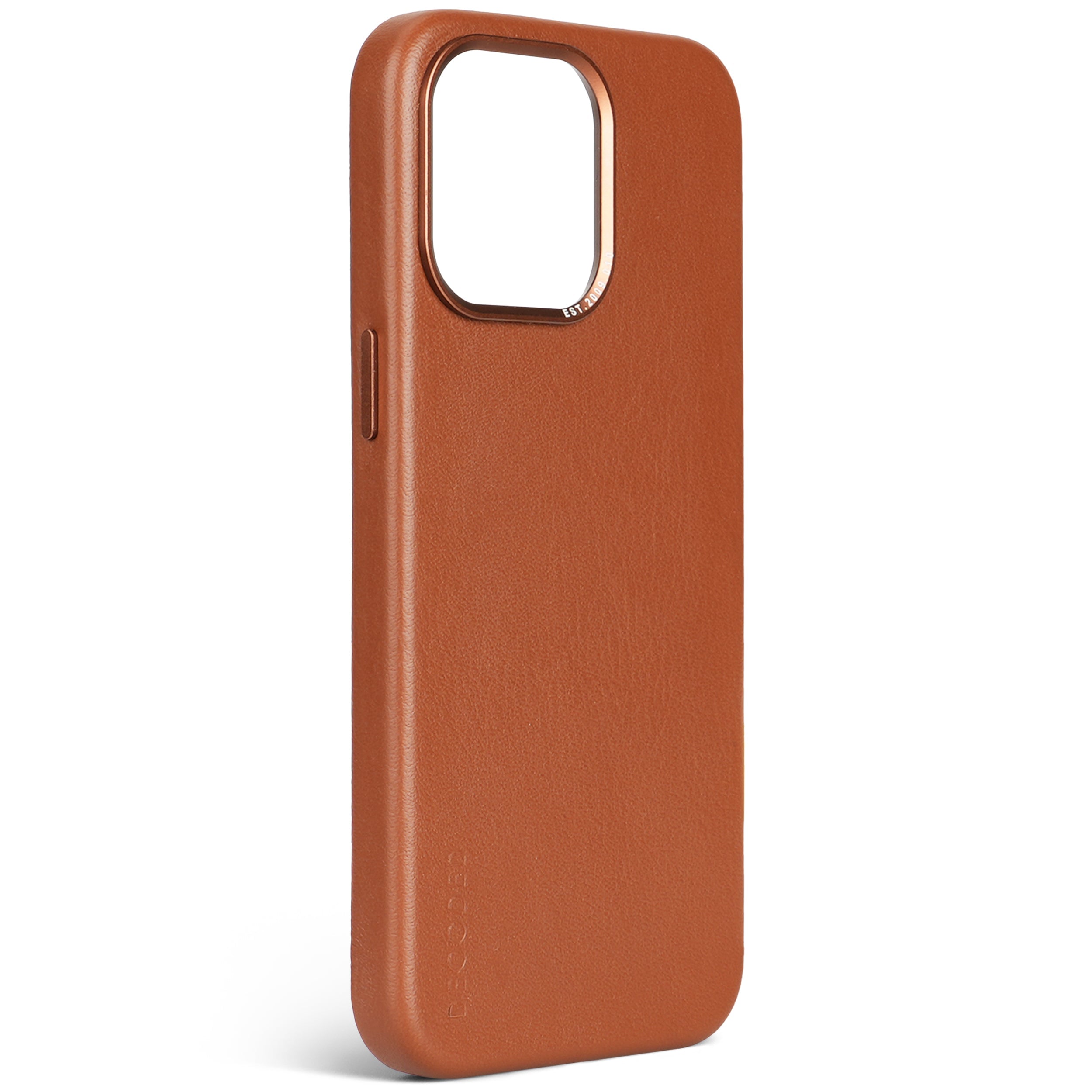 iPhone 15 Pro Leather Back Cover Tan