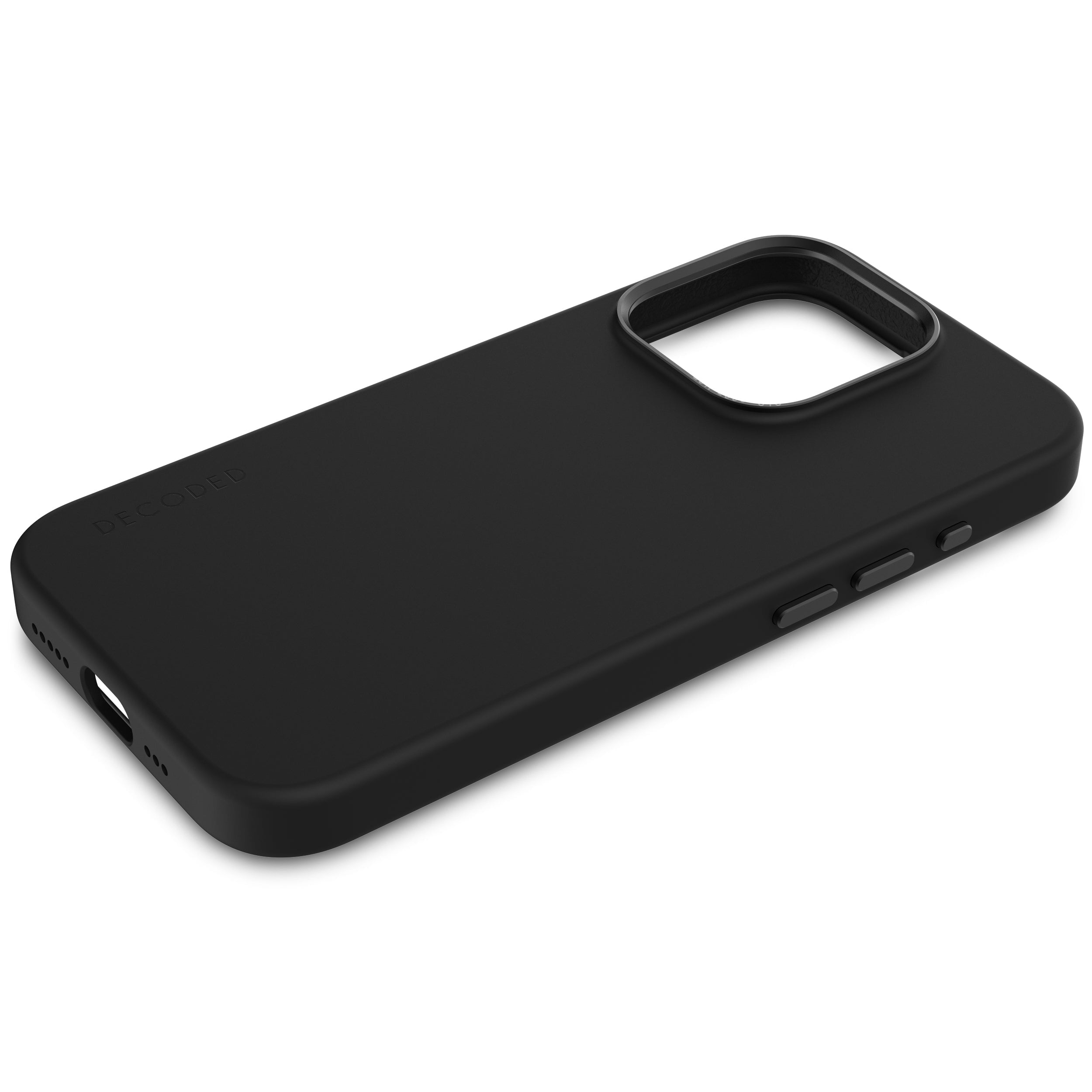 iPhone 15 Pro AntiMicrobial Silicone Back Cover Graphine