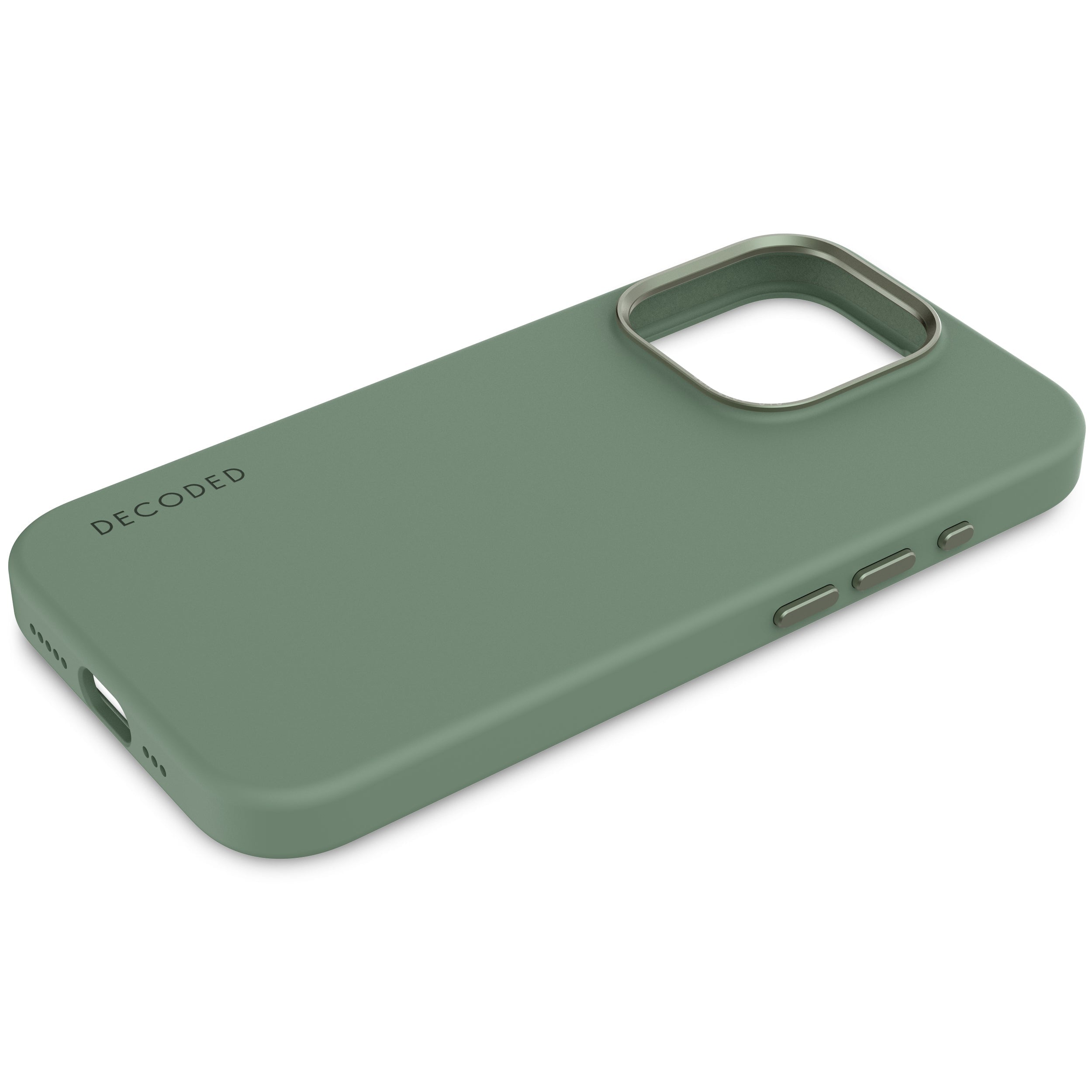 iPhone 15 Pro AntiMicrobial Silicone Back Cover Sage Leaf