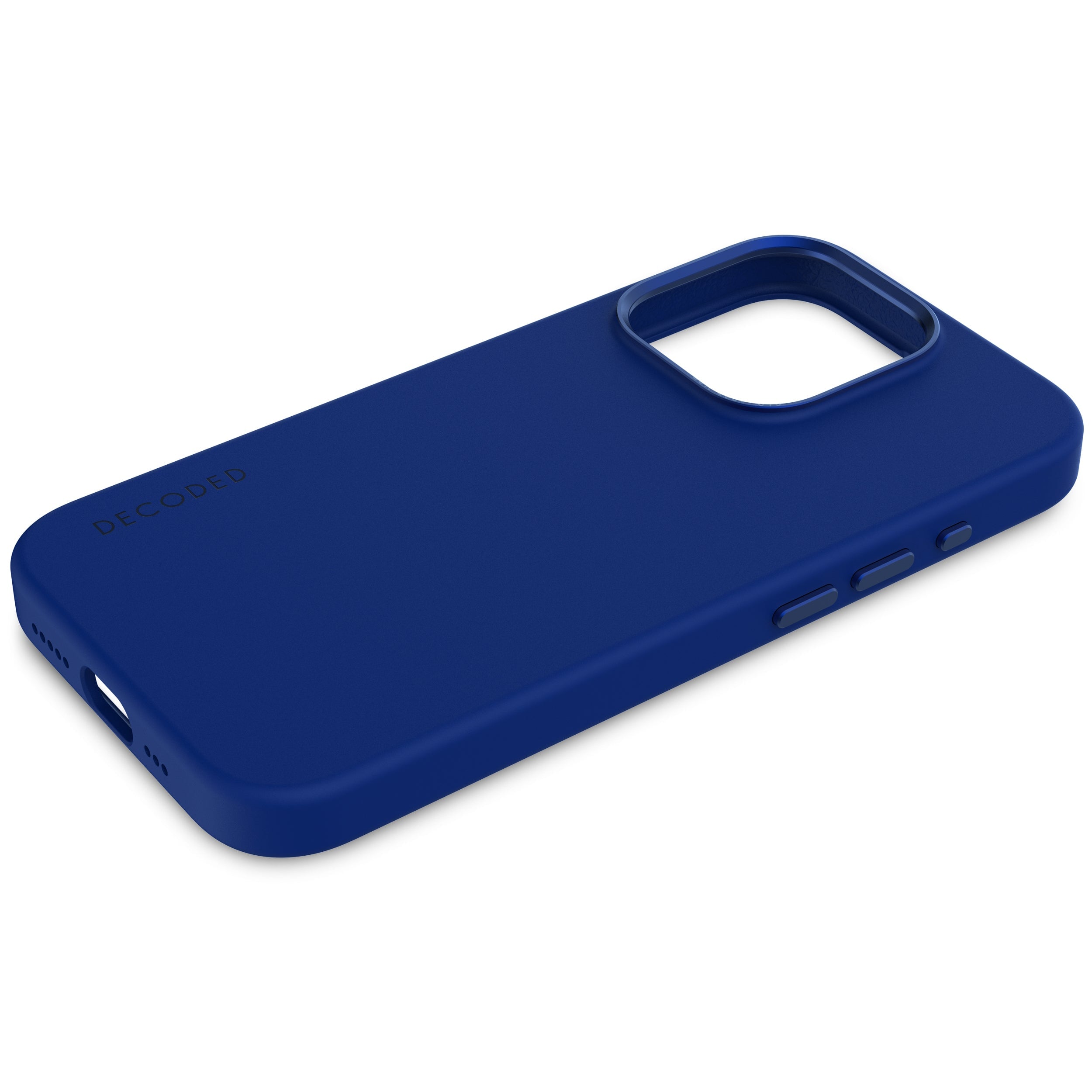 iPhone 15 Pro Max AntiMicrobial Silicone Back Cover Galactic Blue