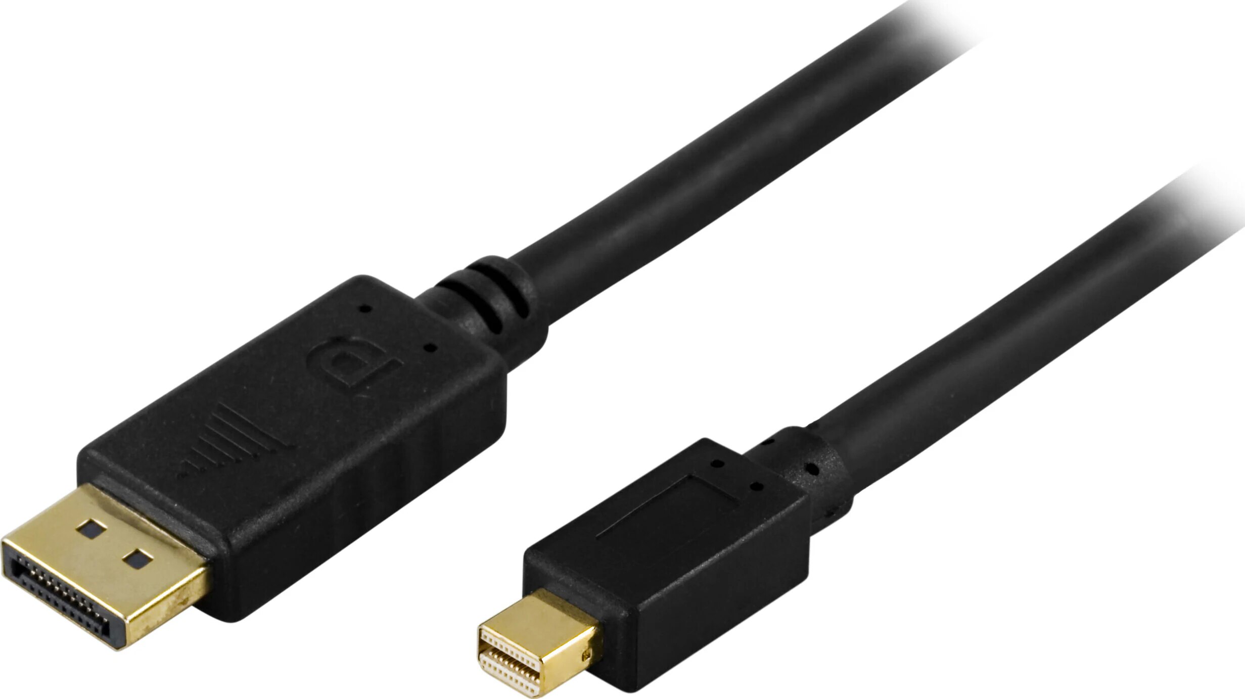 DisplayPort to Mini DisplayPort Cable 2m Black