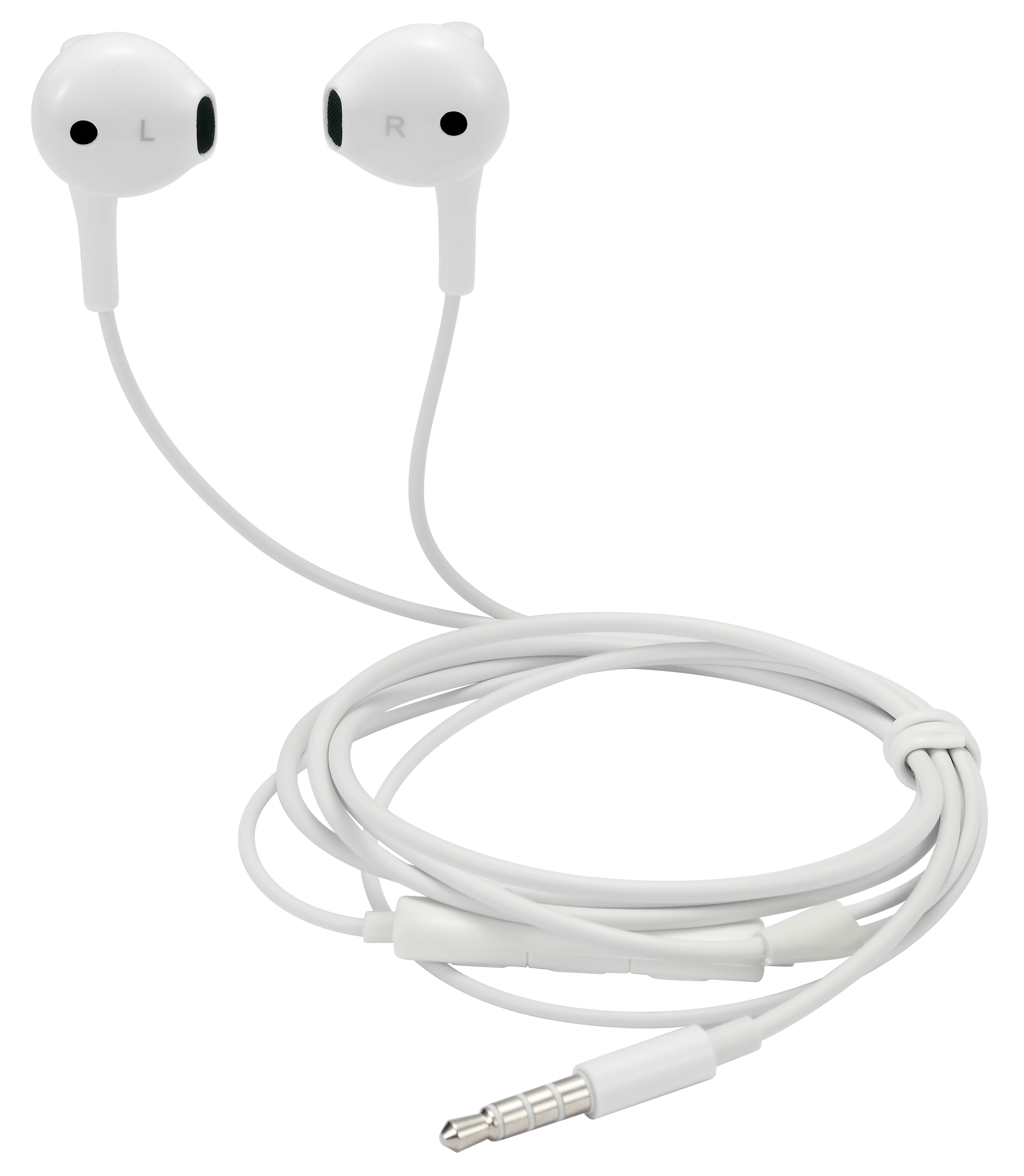 Semi-in-ear earphones 3.5mm White