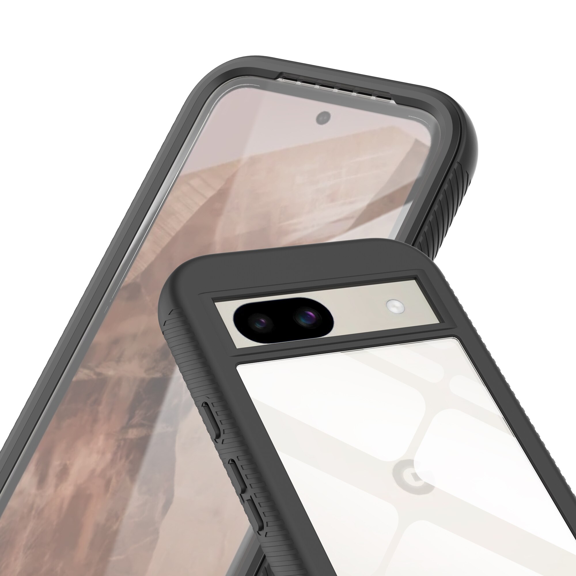 Google Pixel 8a Full Protection Case Black