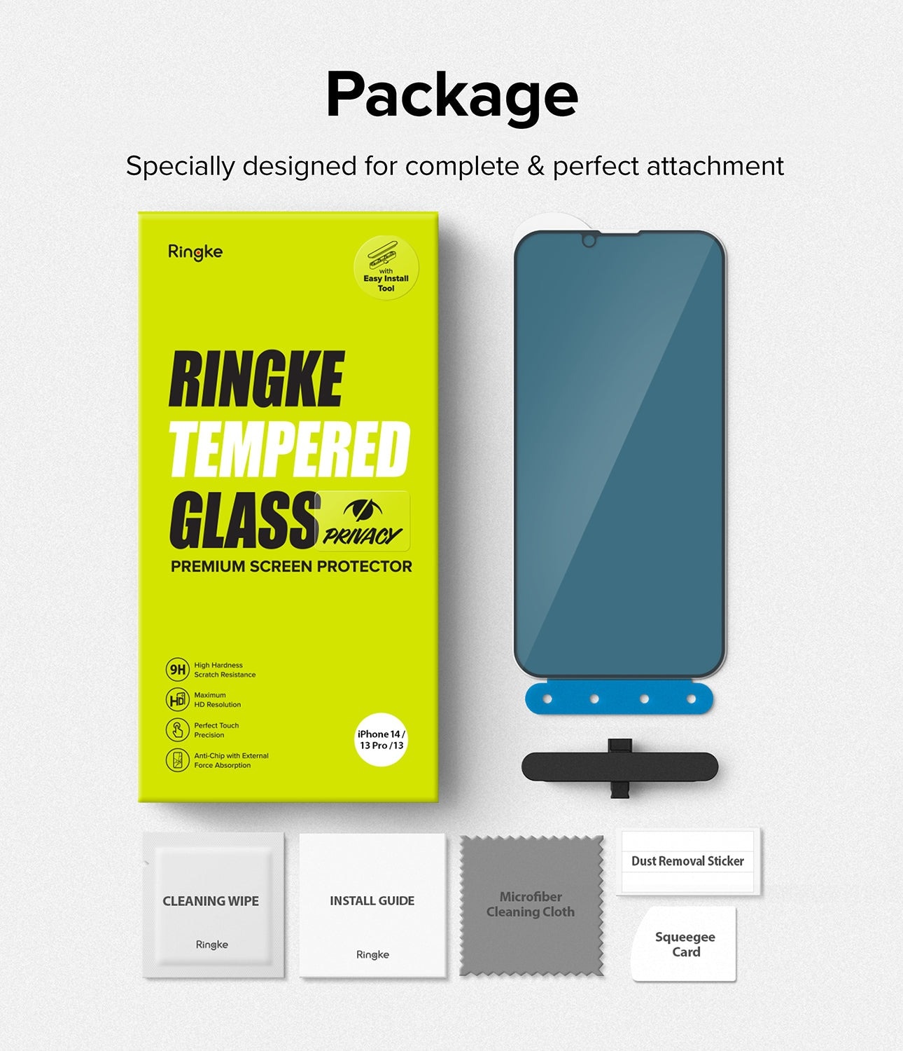 iPhone 14 Privacy Screen Protector Glass