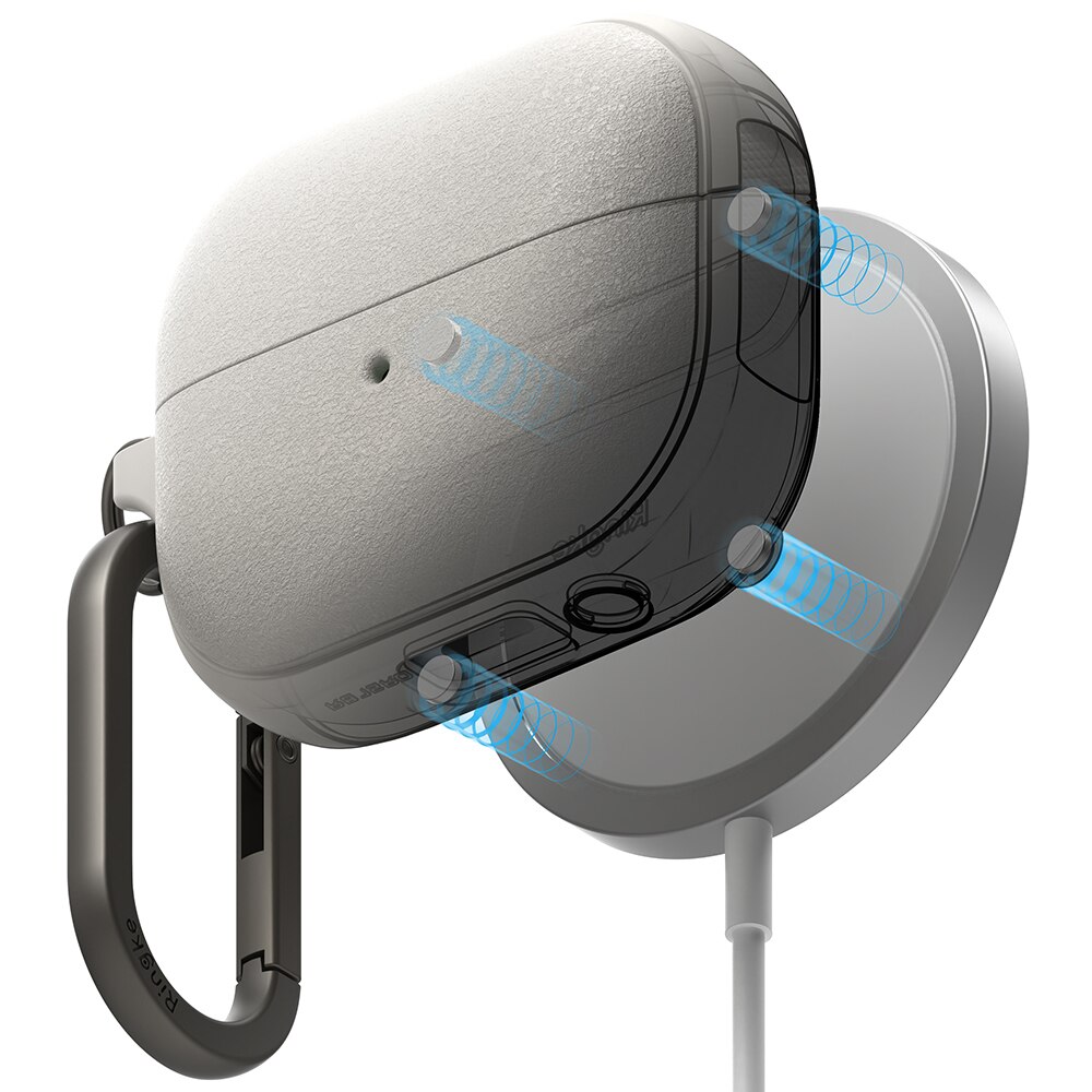 Samsung Galaxy Buds 3 Onyx Magnetic Case Warm Gray