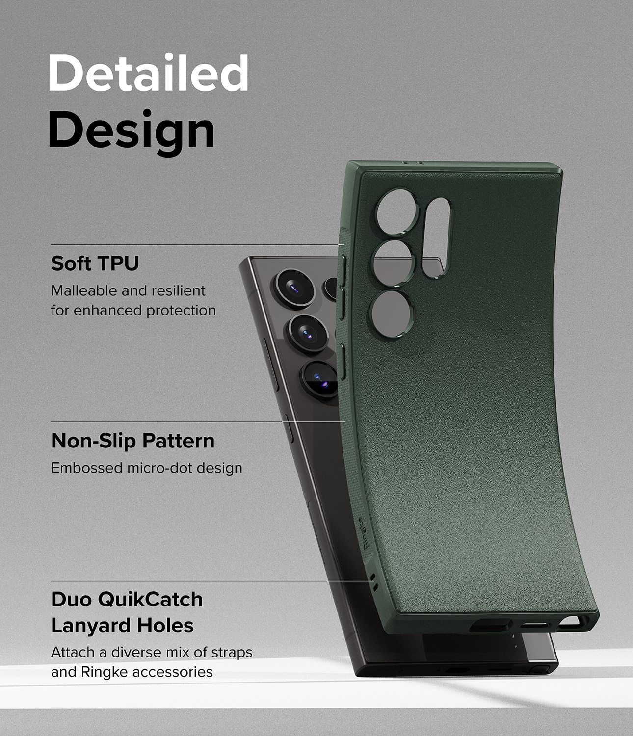 Samsung Galaxy S24 Ultra Onyx Case Dark Green