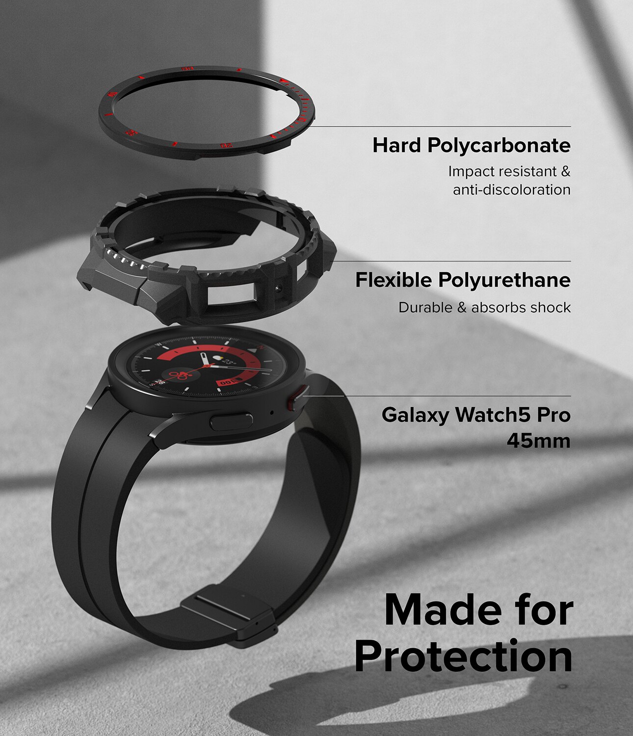 Bracelet pour Samsung Galaxy Watch 5 Pro 45mm/Watch5 / Galaxy