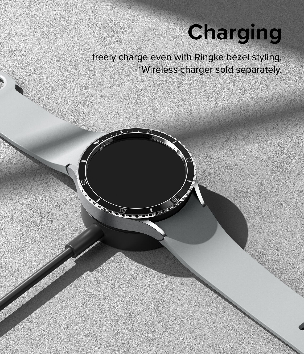 Samsung galaxy watch discount active 2 bezel