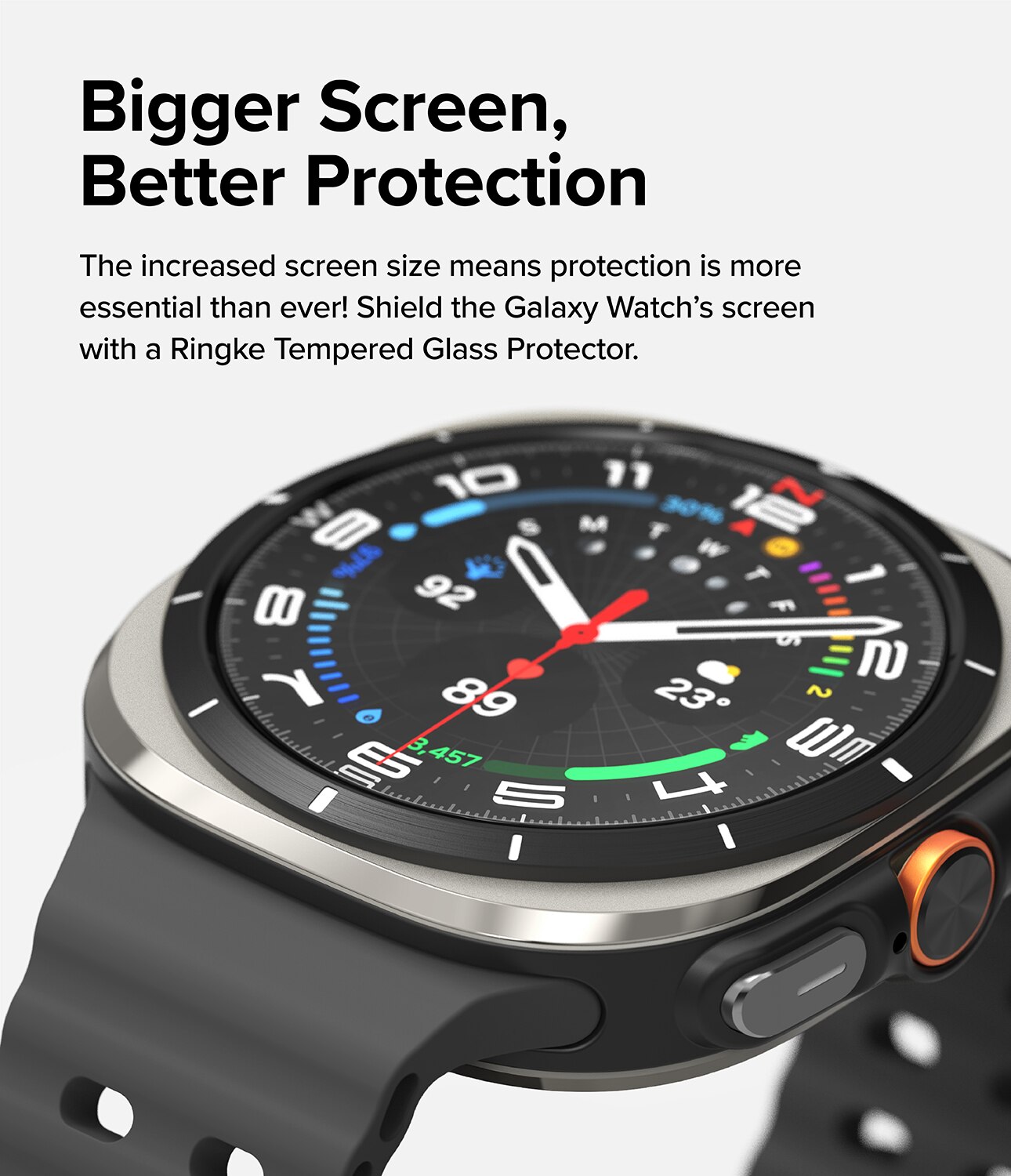 Samsung Galaxy Watch Ultra 47mm Screen Tempered Glass (4-pack)