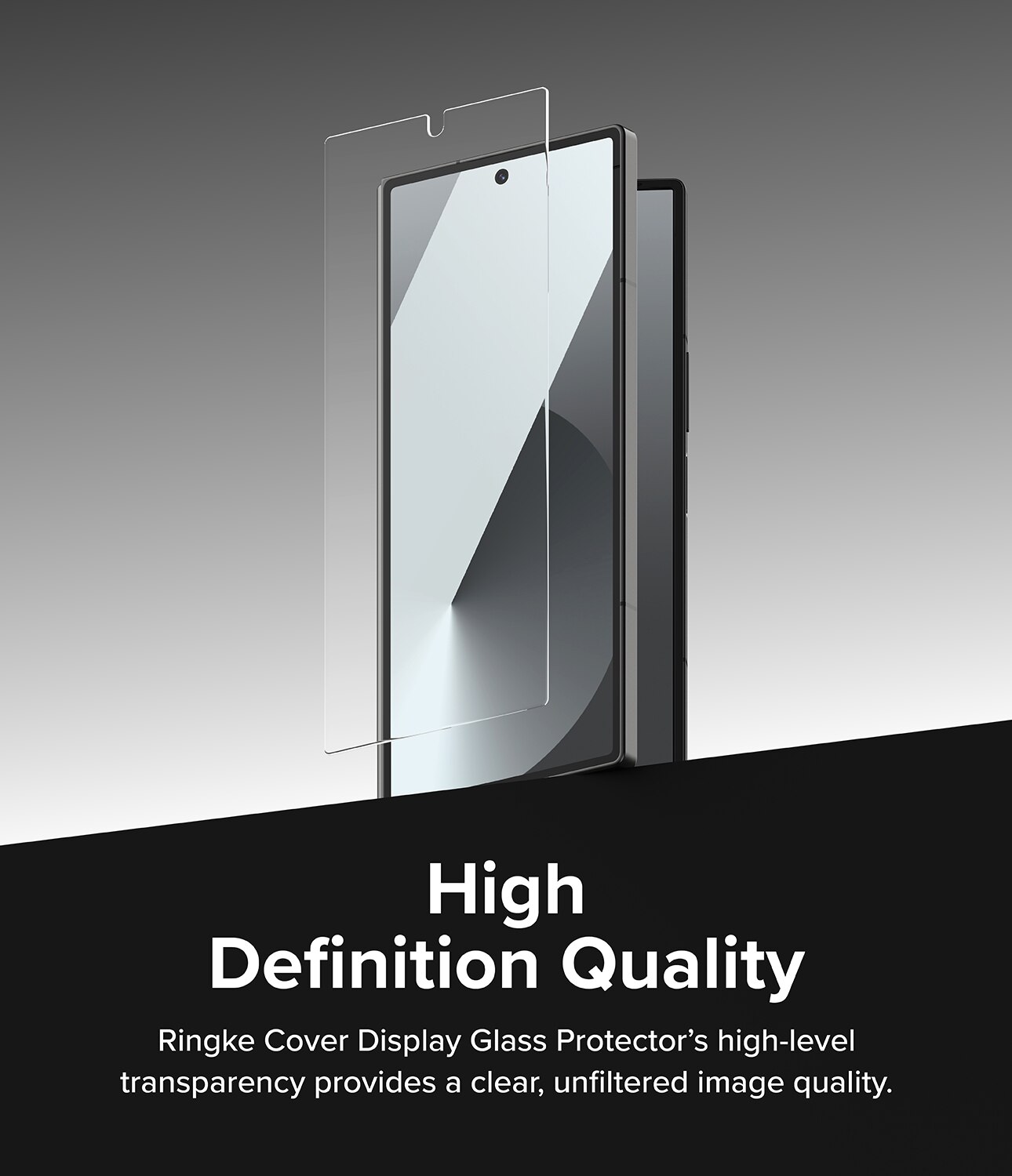 Samsung Galaxy Z Fold 6 Cover Display Tempered Glass (2-pack)