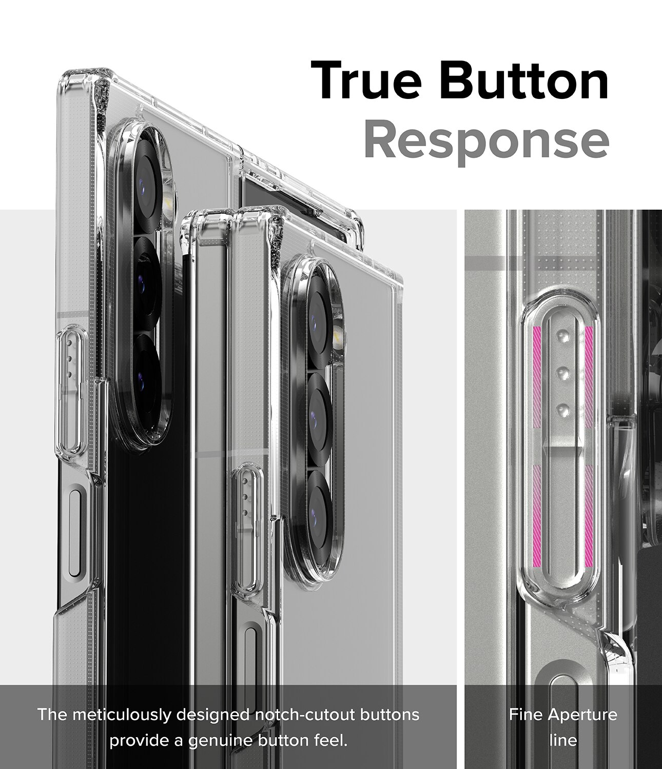 Samsung Galaxy Z Fold 6 Fusion Case Clear