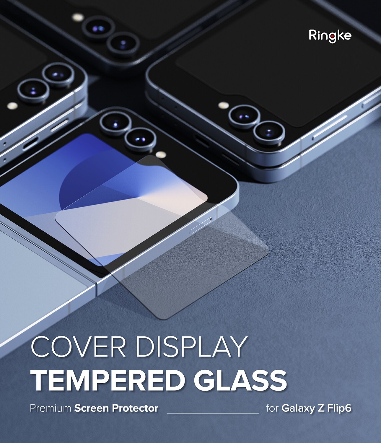 Samsung Galaxy Z Flip 6 Cover Display Tempered Glass (2-pack)