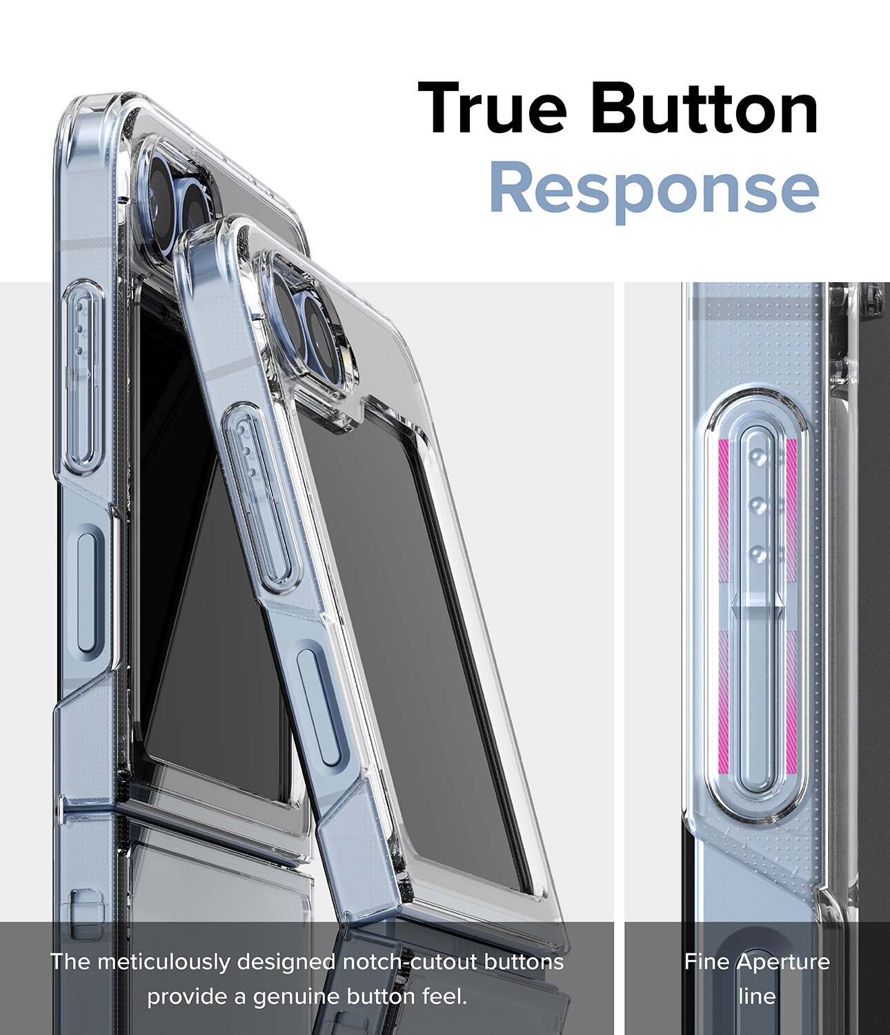 Samsung Galaxy Z Flip 6 Fusion Case Clear